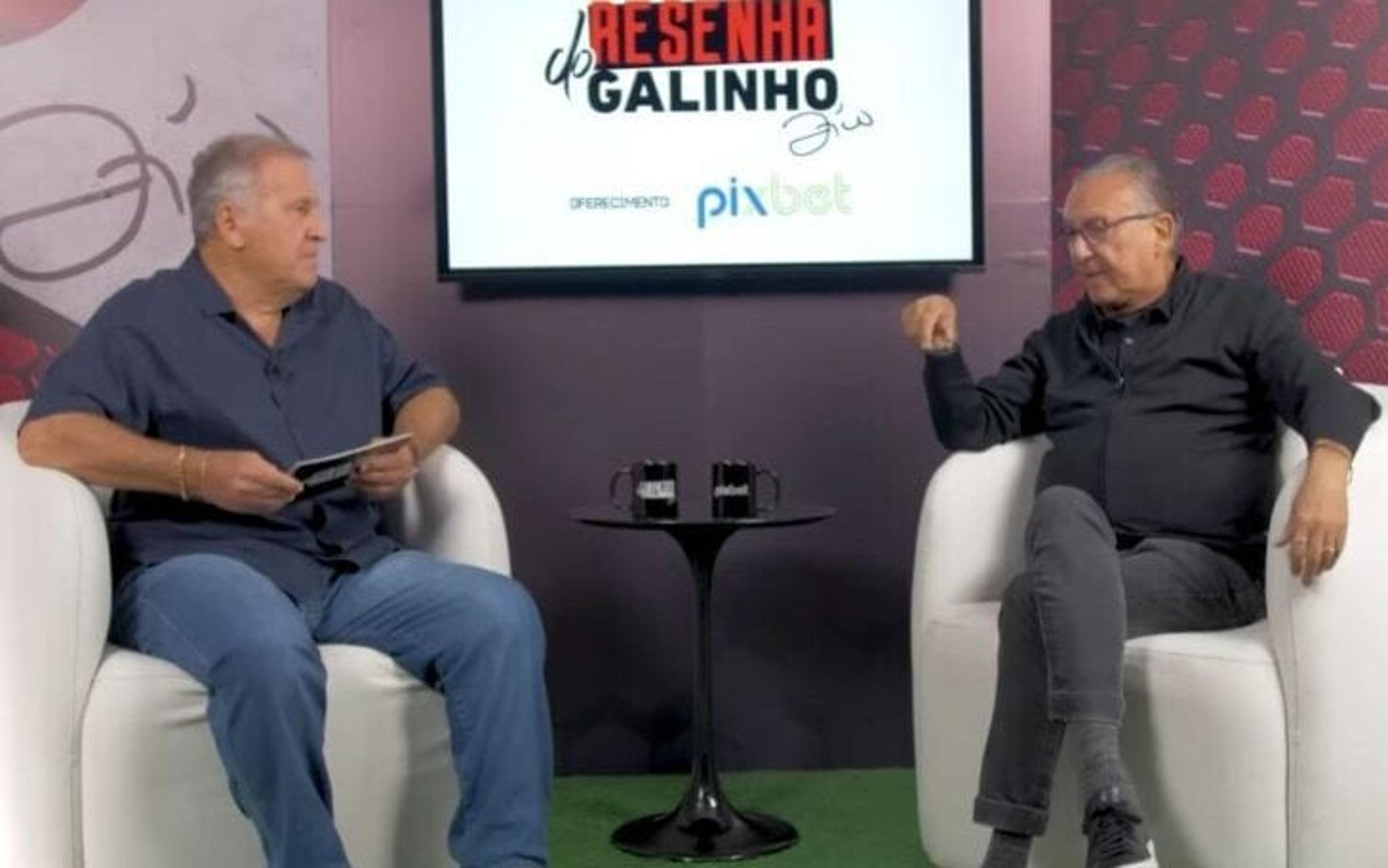 Galvão e Zico concordam que três clubes têm ‘vantagem’ no Brasileirão