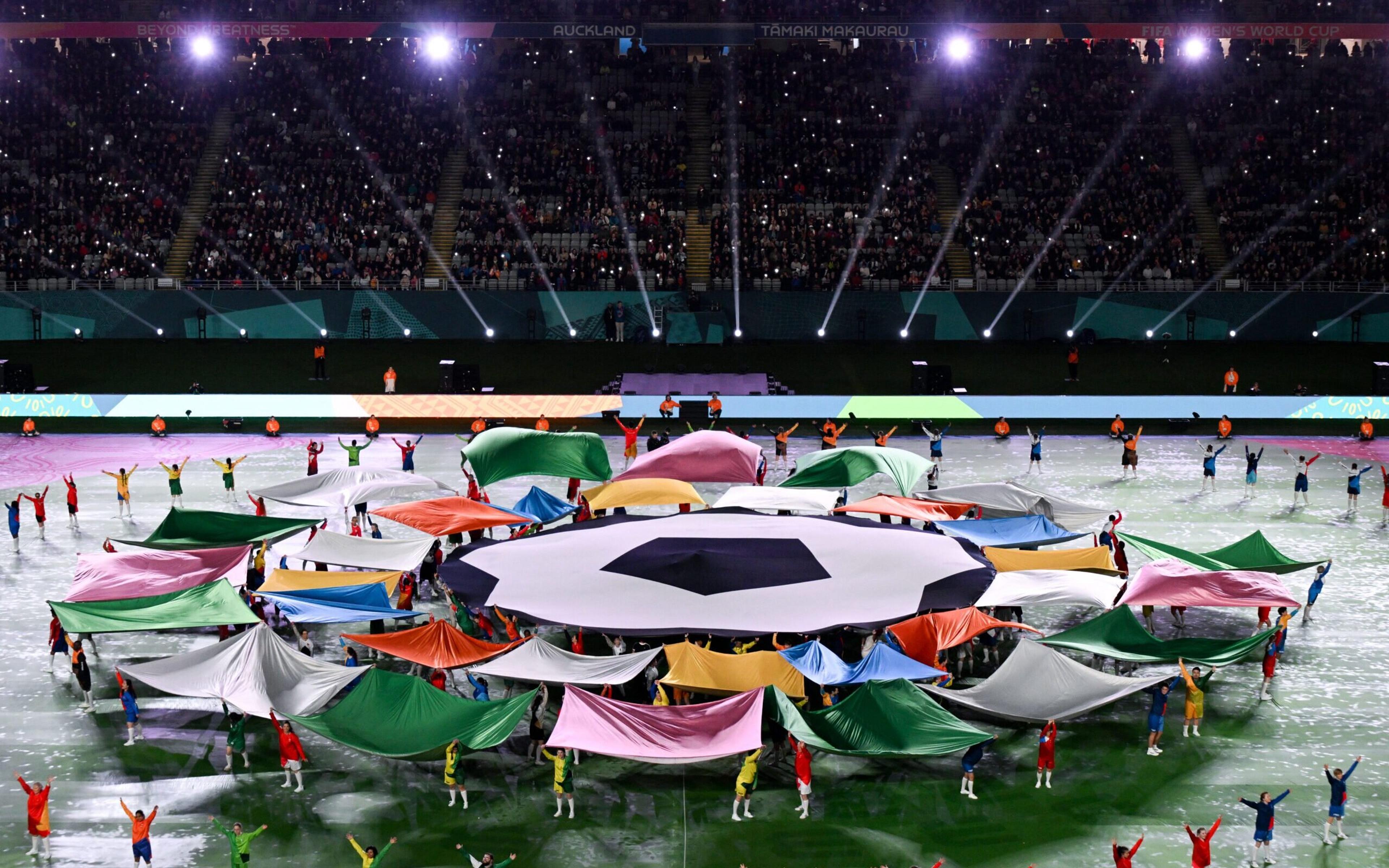 Copa do Mundo Feminina: Cerimônia de abertura valoriza cultura indígena e empoderamento feminino