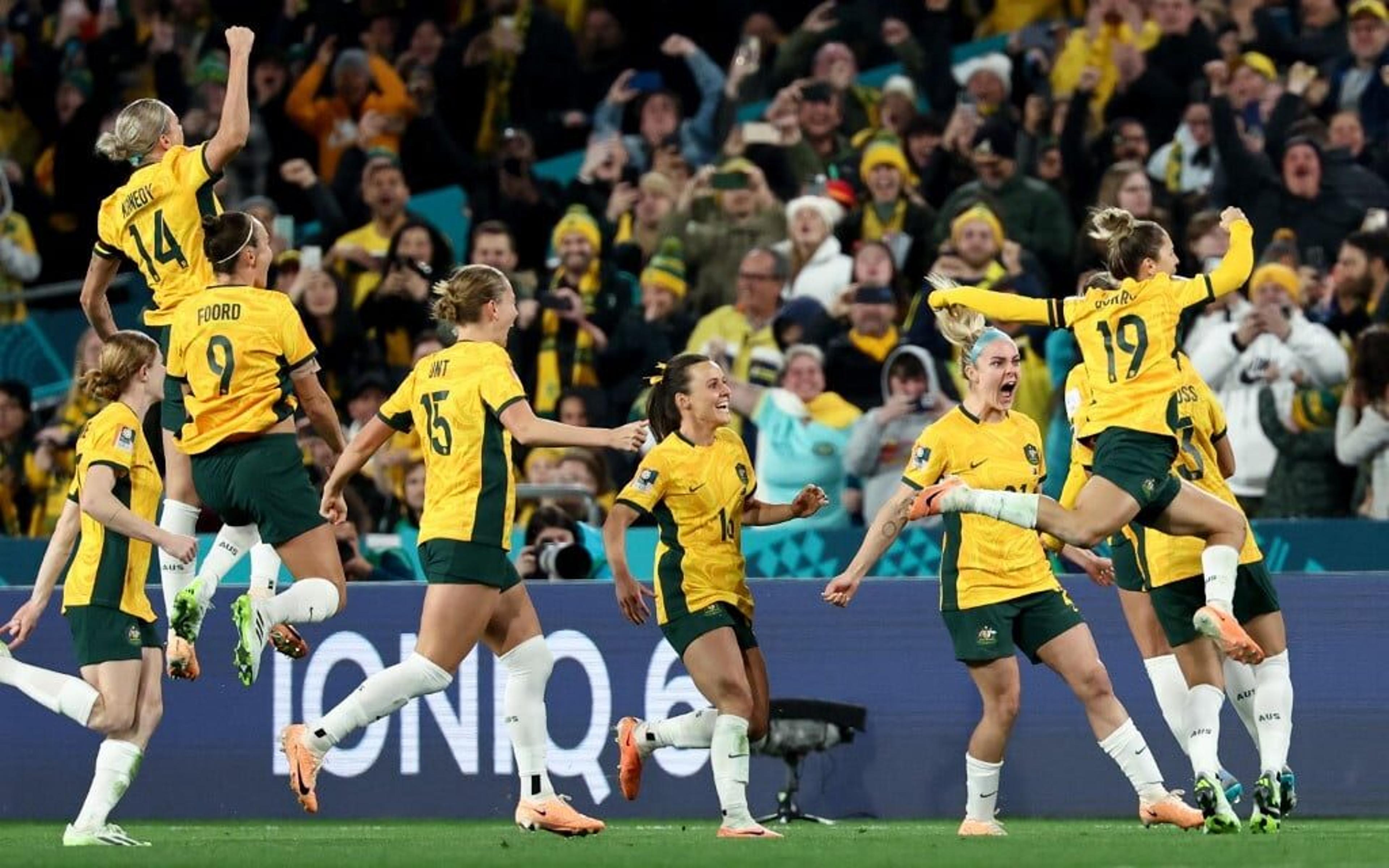 Sem craque Sam Kerr, Austrália bate Irlanda com gol de pênalti na Copa do Mundo Feminina