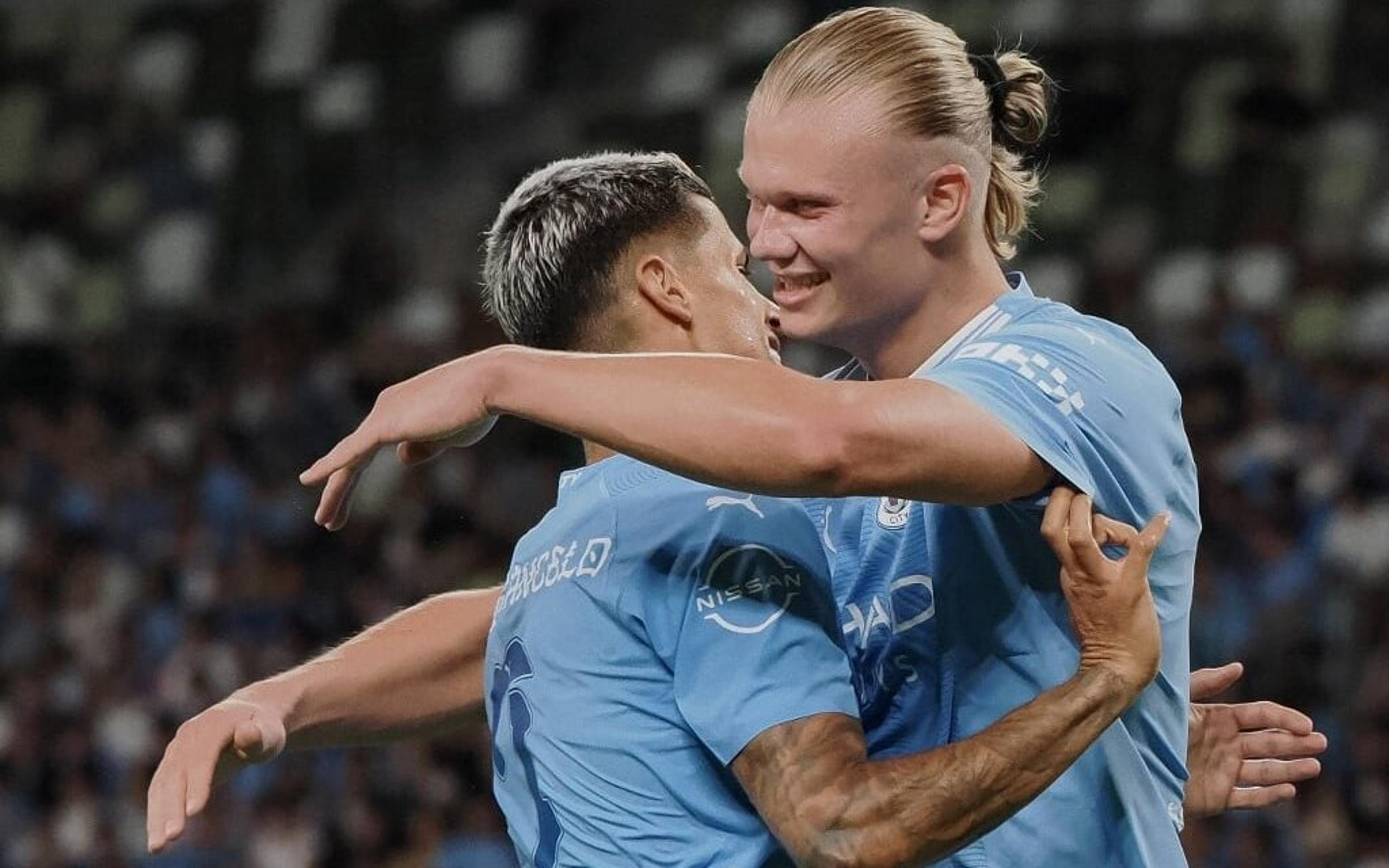 Novidade? Haaland marca dois, e Manchester City supera Yokohama F-Marinos em amistoso