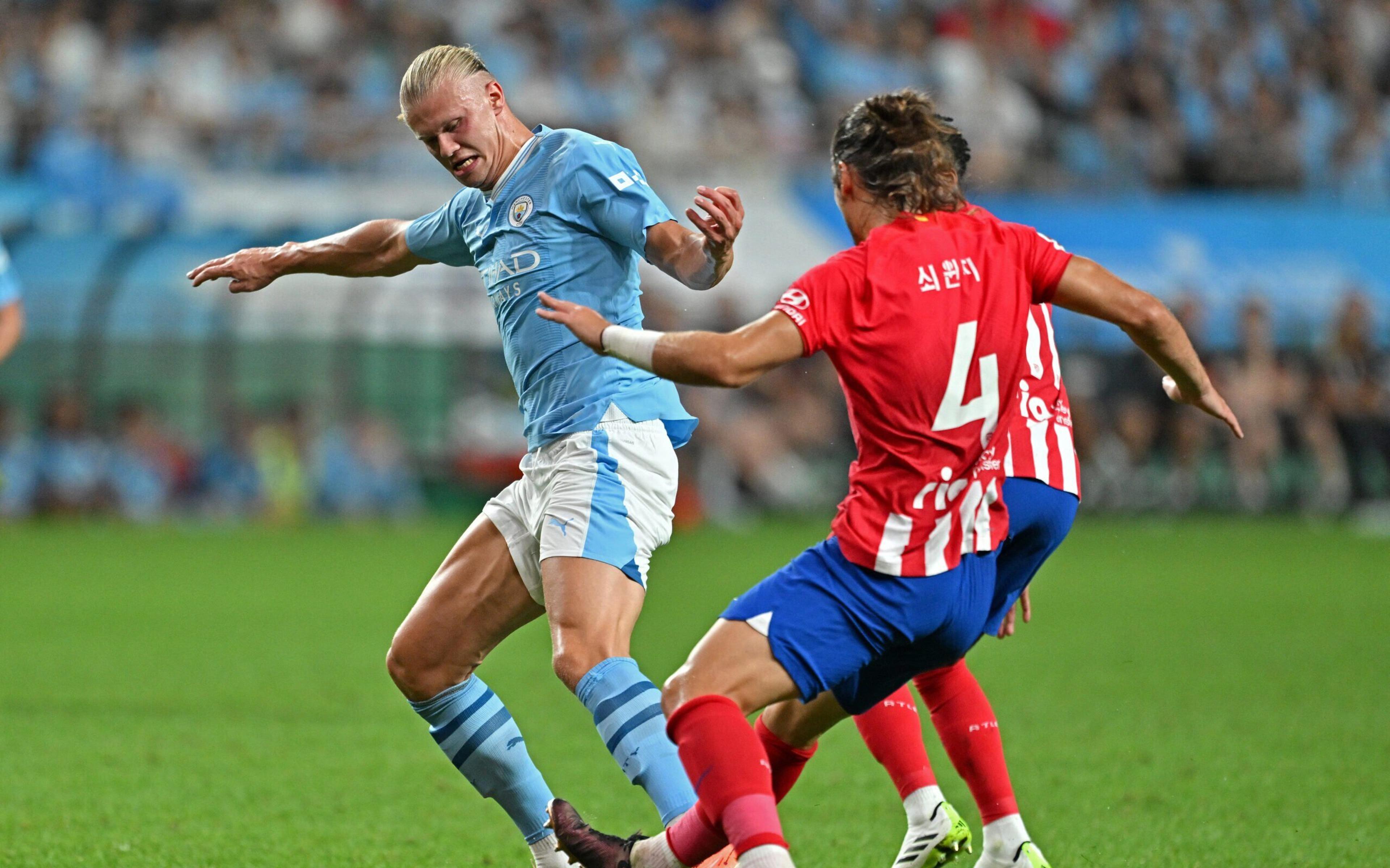 Manchester City perde para Atlético de Madrid em amistoso na Coreia do Sul