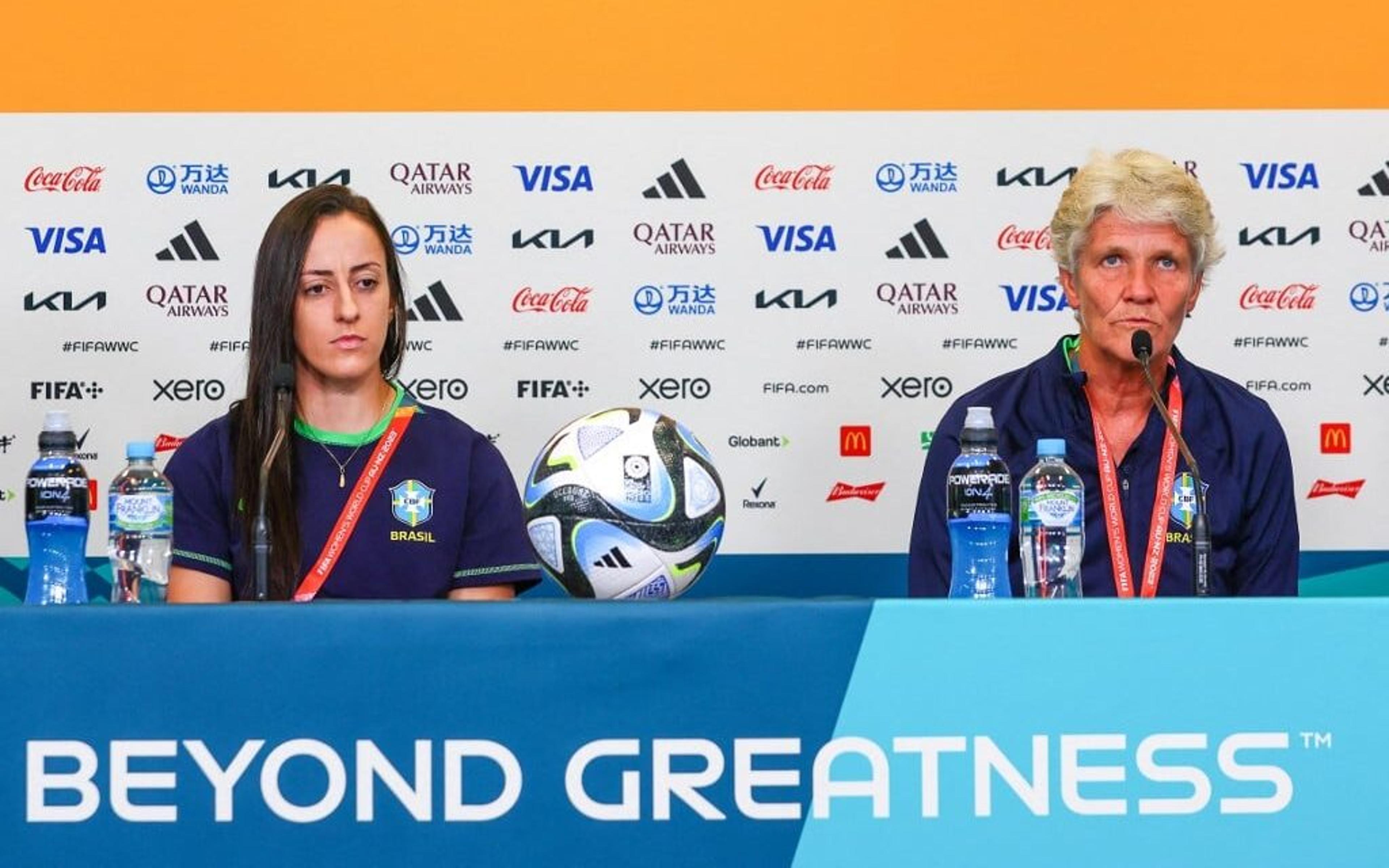 Em coletiva, Pia Sundhage afirma acreditar na vitória do Brasil sobre a França: ‘Este é o nosso momento’