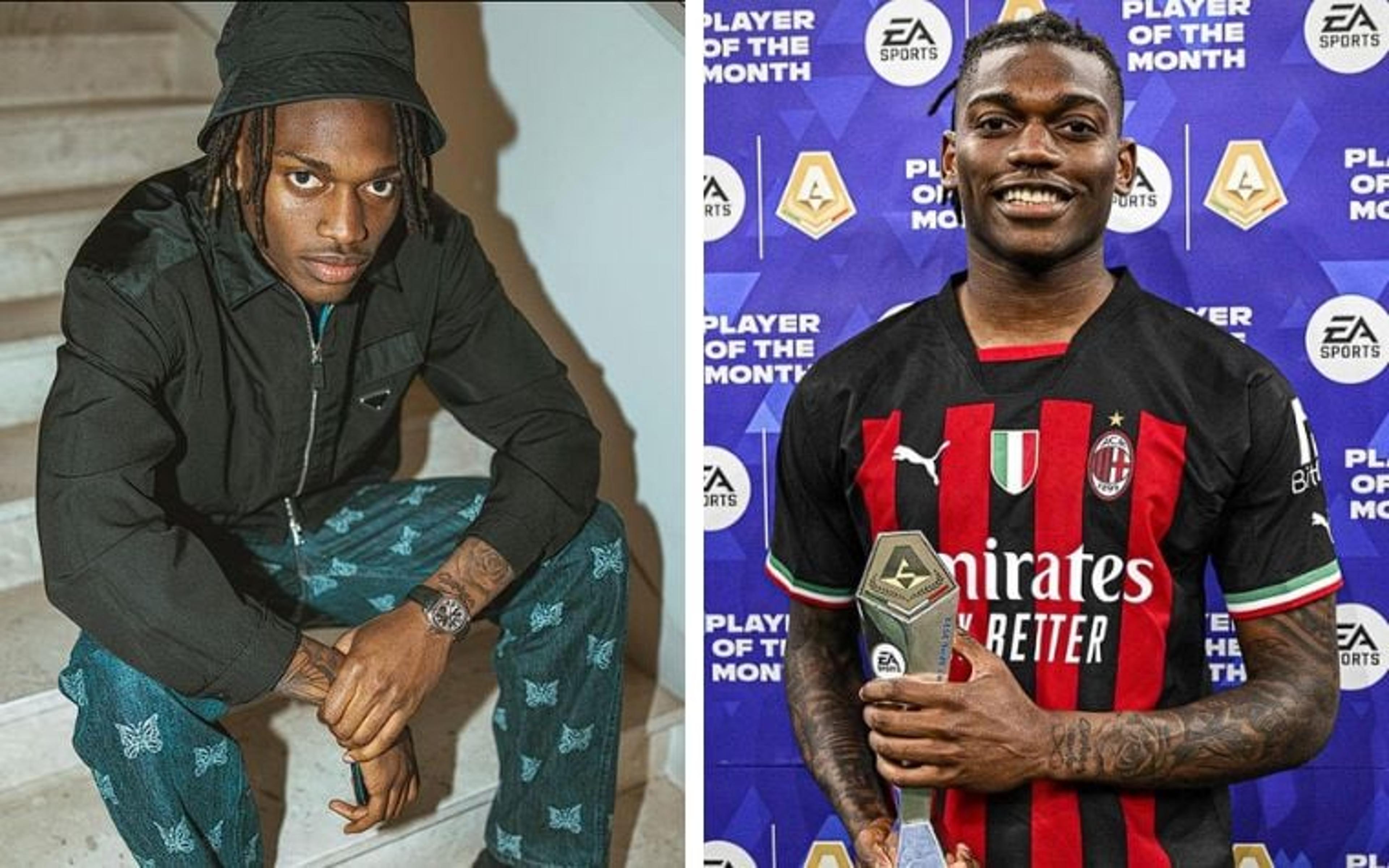 Rafael Leão, astro do Milan, lança segundo álbum de rap da carreira