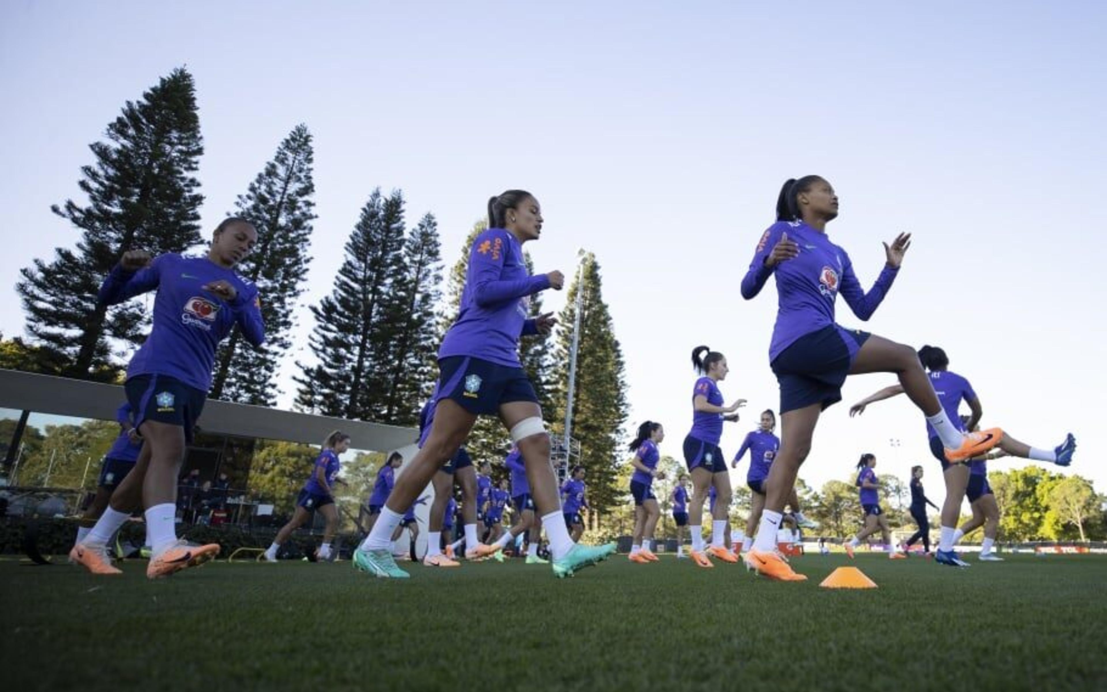 De olho na estreia da Copa, Seleção Feminina fará jogo-treino contra a China nesta quinta-feira