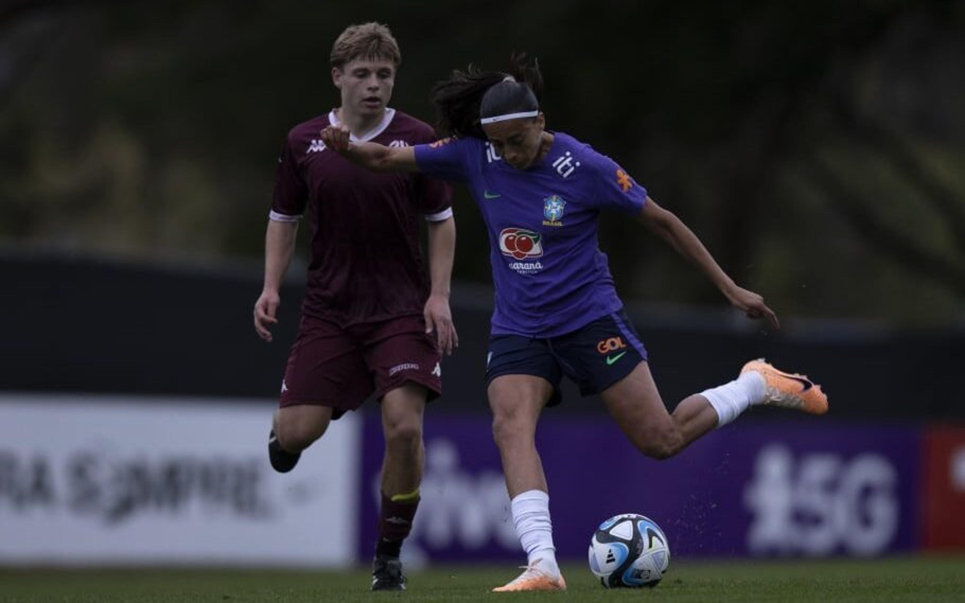 Seleção Brasileira feminina encerra preparação para a Copa do Mundo em Gold Coast