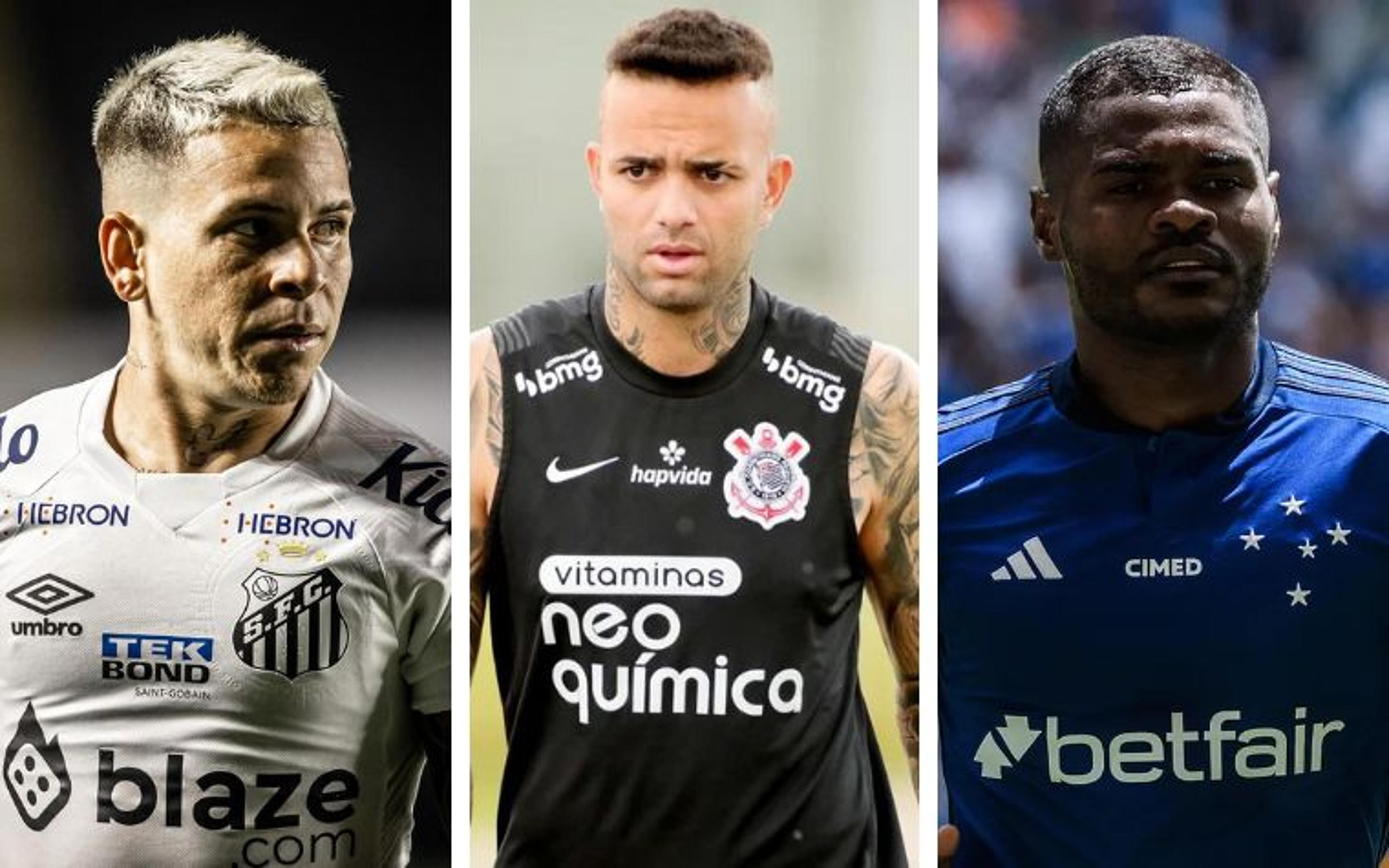 Luan, Soteldo, Nikão… Veja 10 jogadores que estão fora dos planos em seus clubes no Brasil