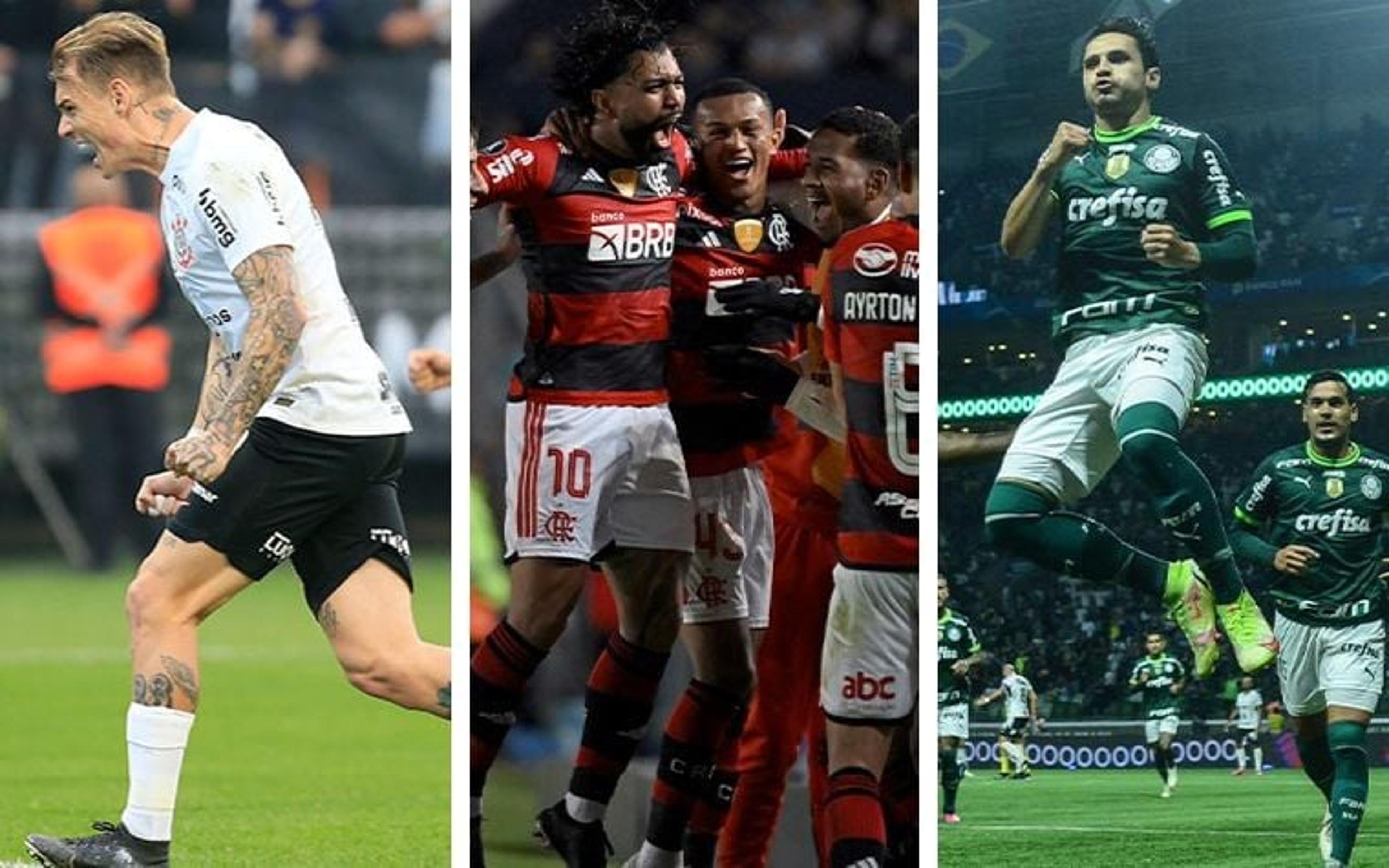 Flamengo supera o Palmeiras em ranking dos elencos mais valiosos do Brasil; veja o top 25