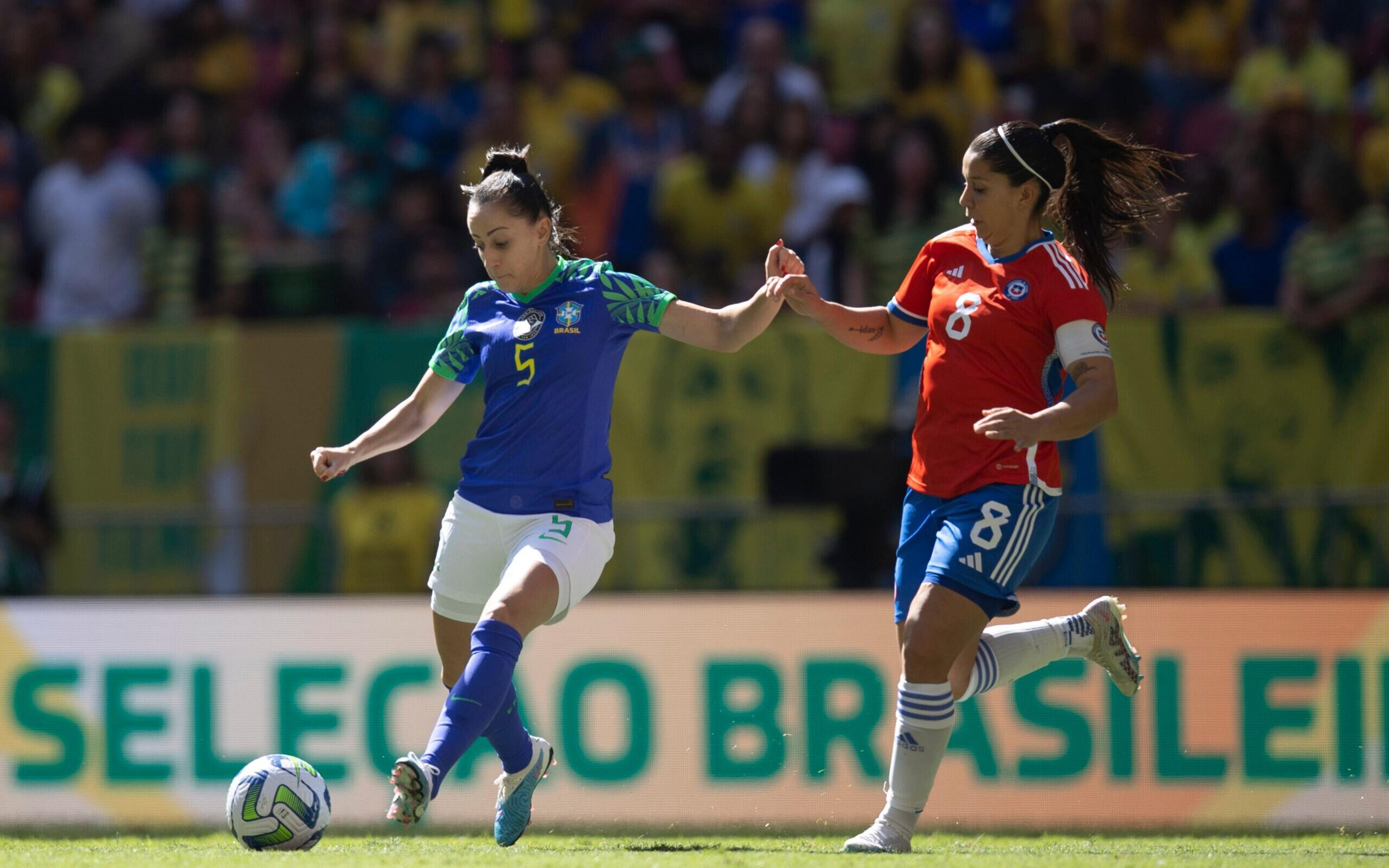 Seleção Brasileira goleia Chile no último amistoso antes da Copa do Mundo Feminina