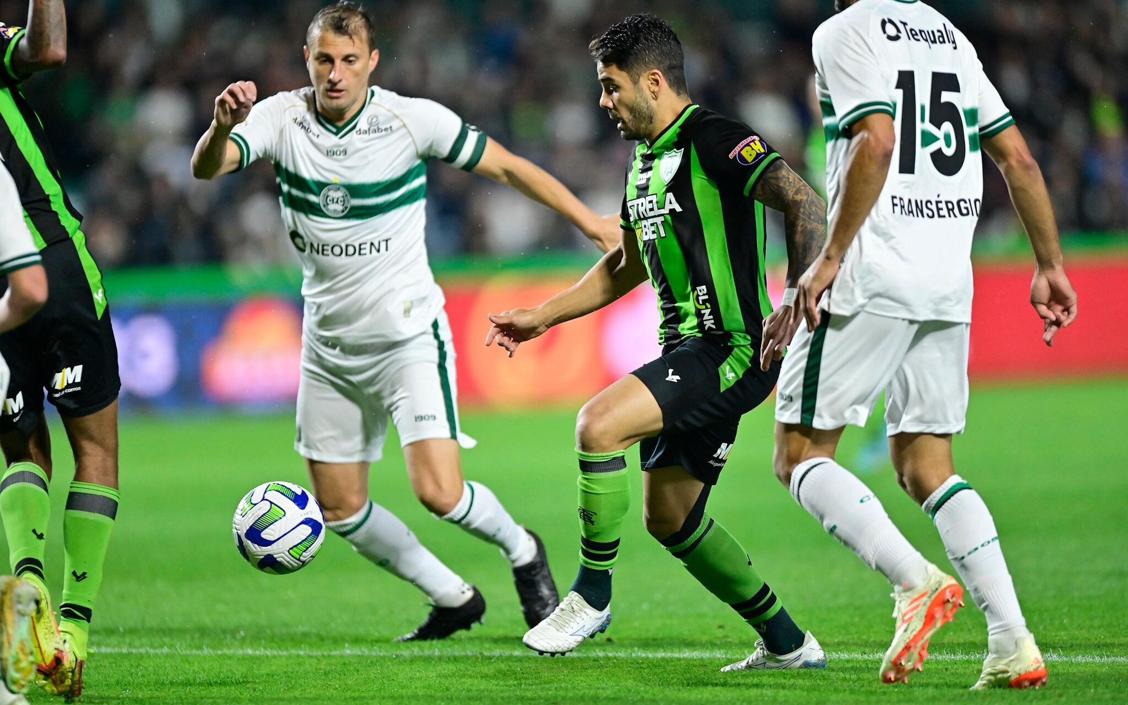 VÍDEO: veja os melhores momentos do jogo Coritiba e América-MG, pelo Brasileirão