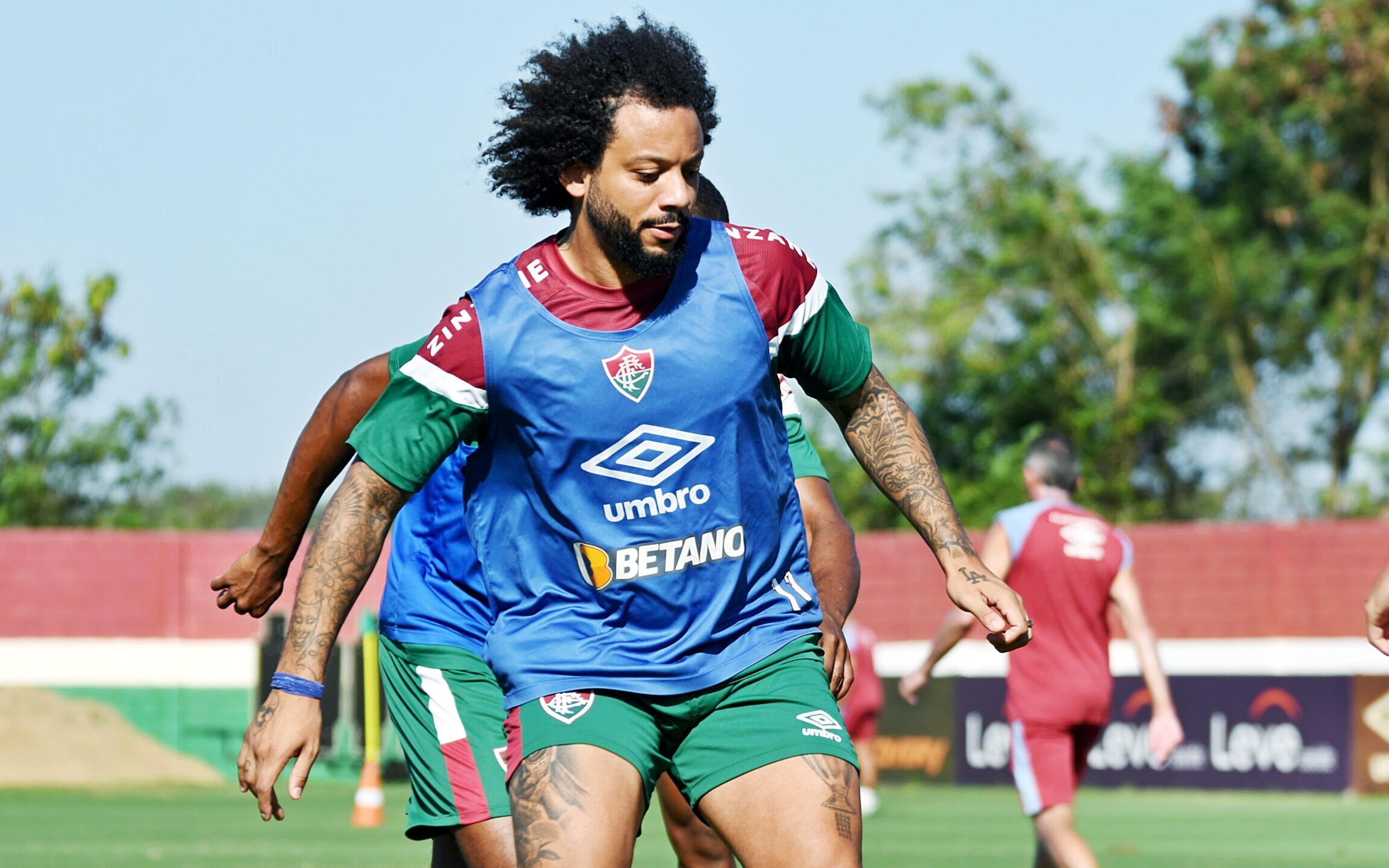 Fluminense: Marcelo não participa de treino e é dúvida para o clássico contra o Flamengo, diz portal