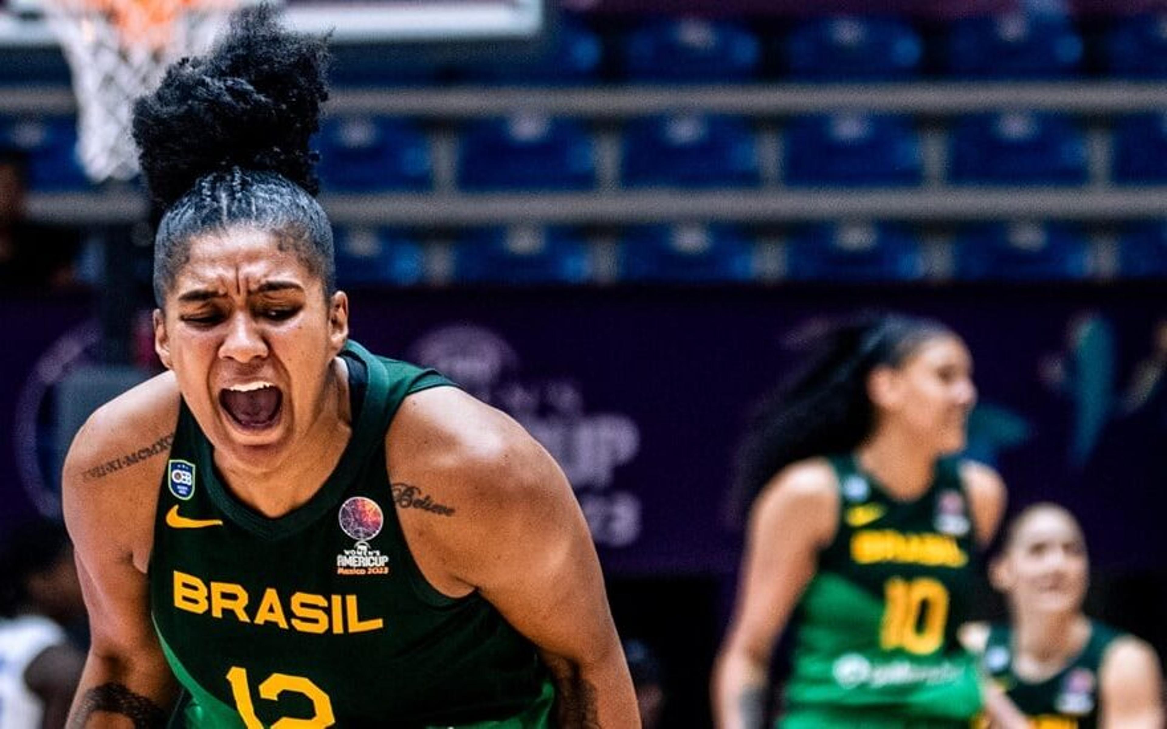 Após 12 anos, Brasil bate Porto Rico e vai à final da Americup Feminina