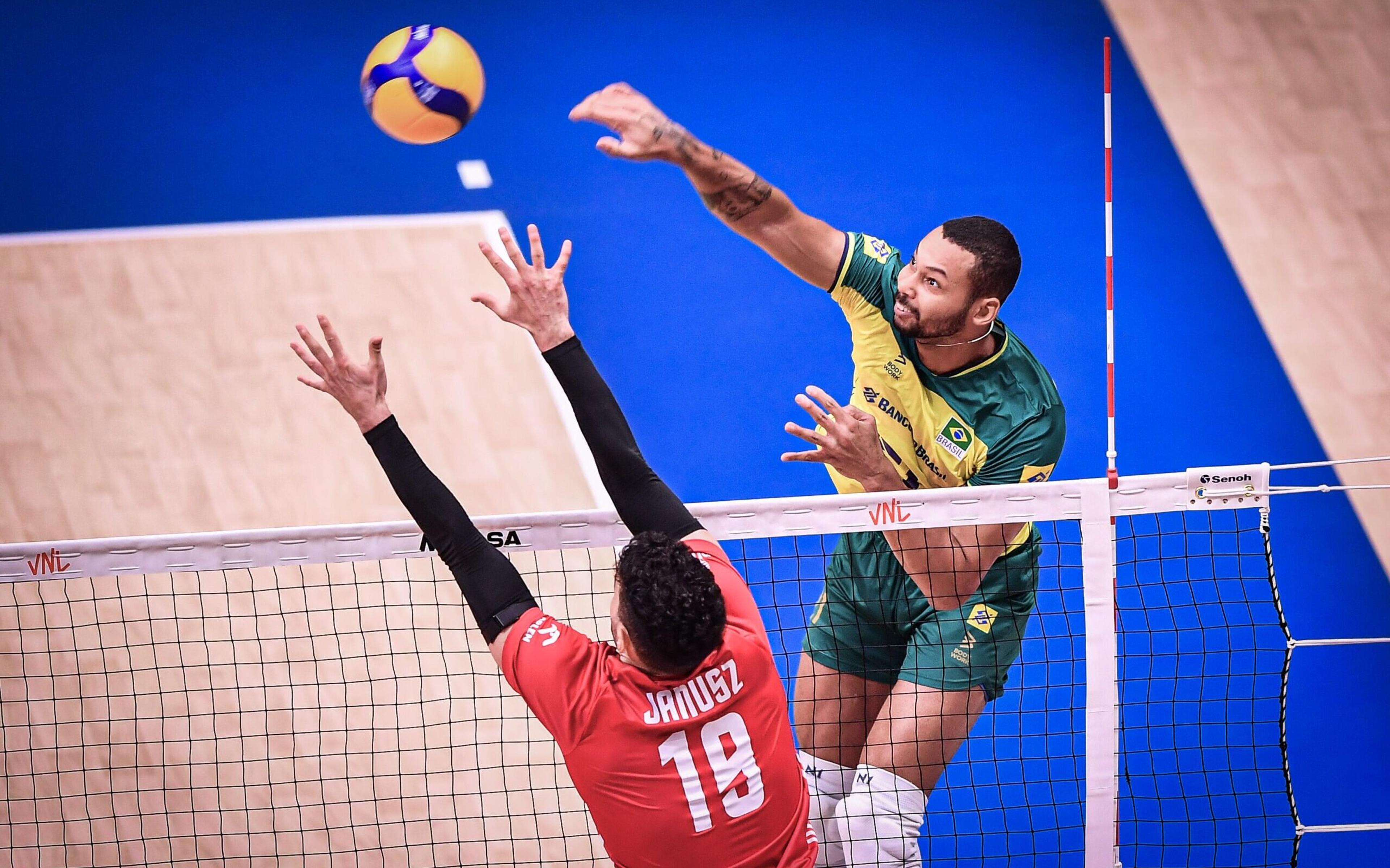 Liga das Nações de vôlei masculino: saiba o adversário do Brasil e onde assistir ao confronto das quartas de final