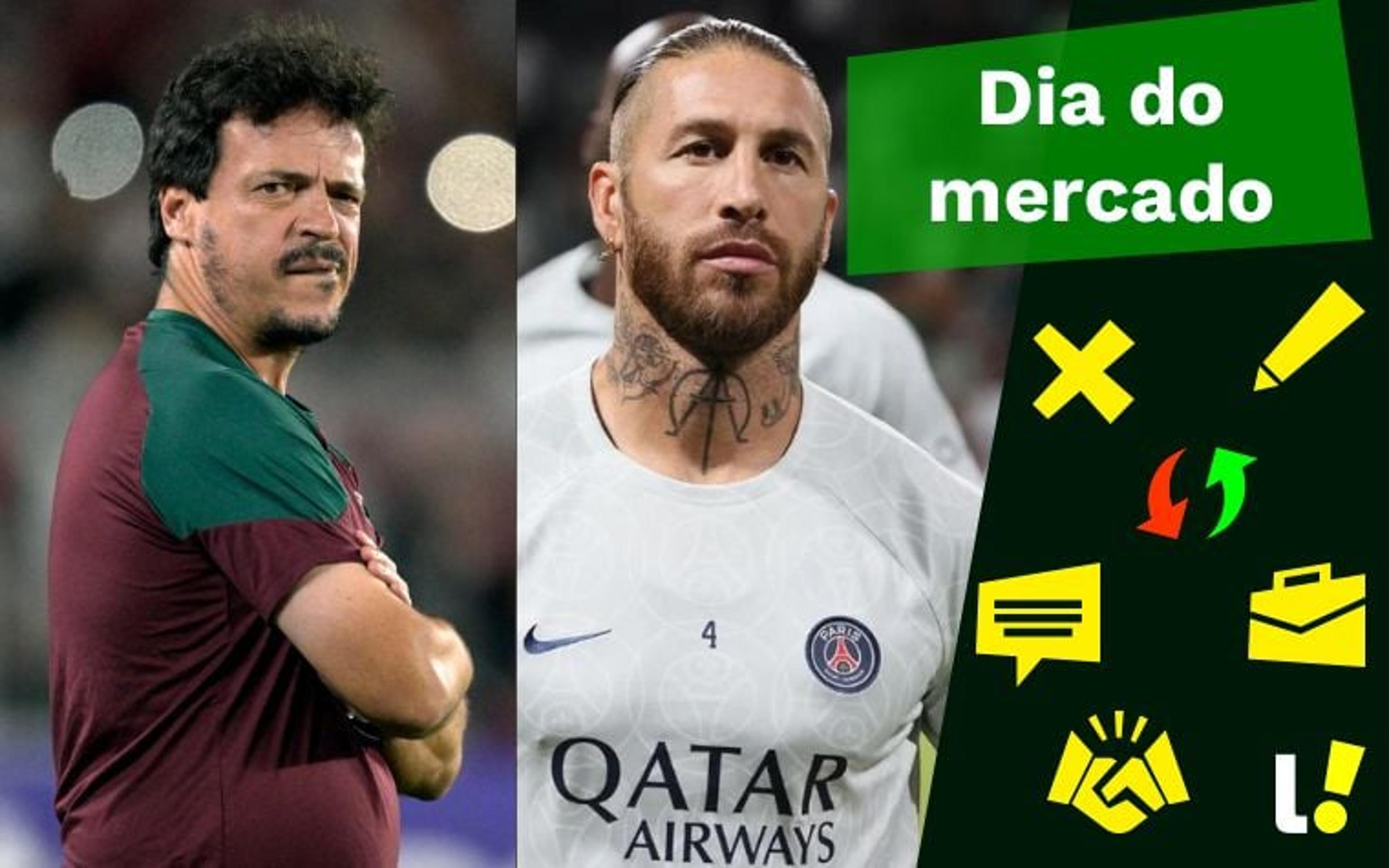 Diniz próximo da Seleção, clube fecha as portas para retorno de Sergio Ramos… o Dia do Mercado!