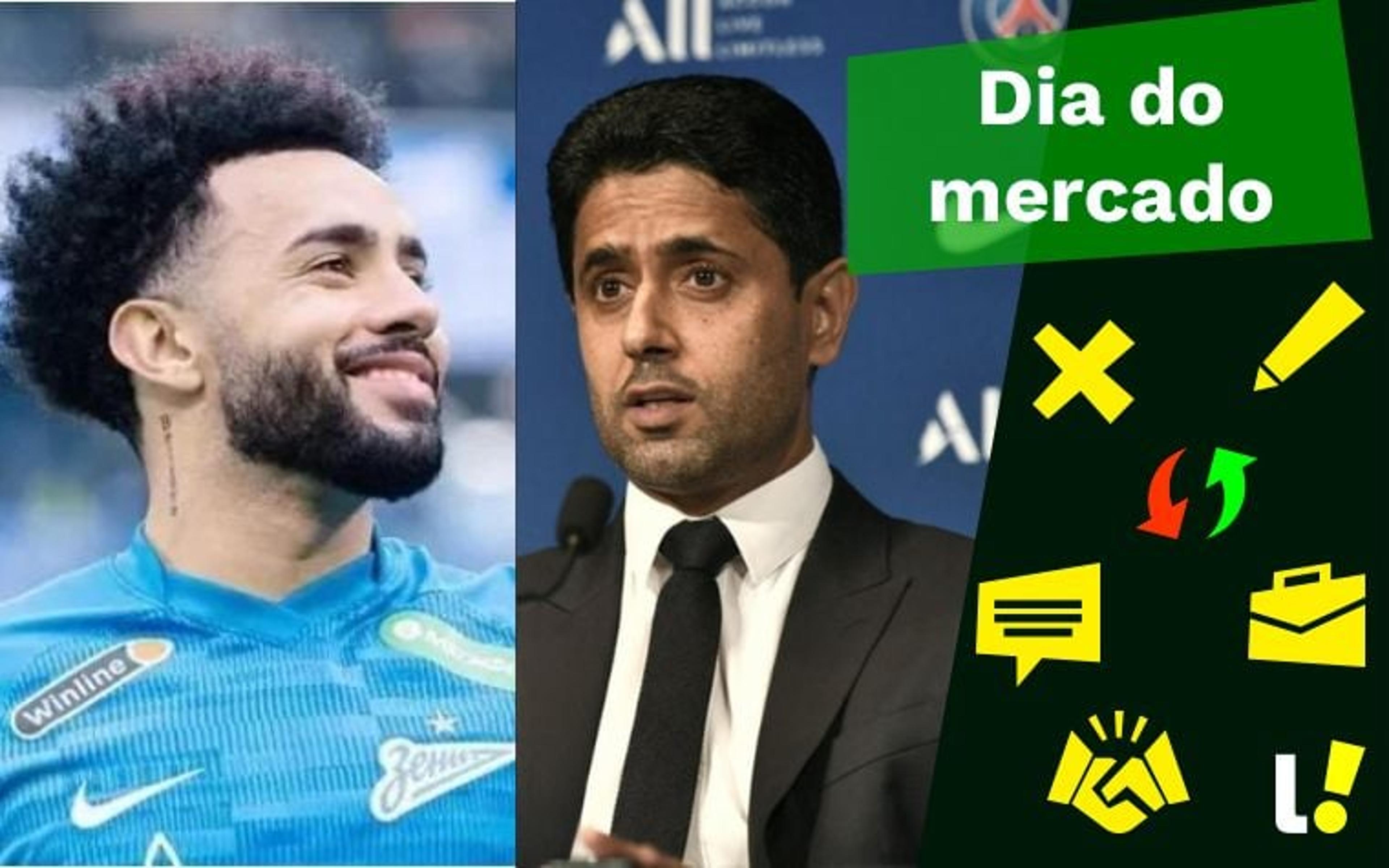 Flamengo avança por Claudinho, PSG planeja 1 bilhão em reforços… o Dia do Mercado!