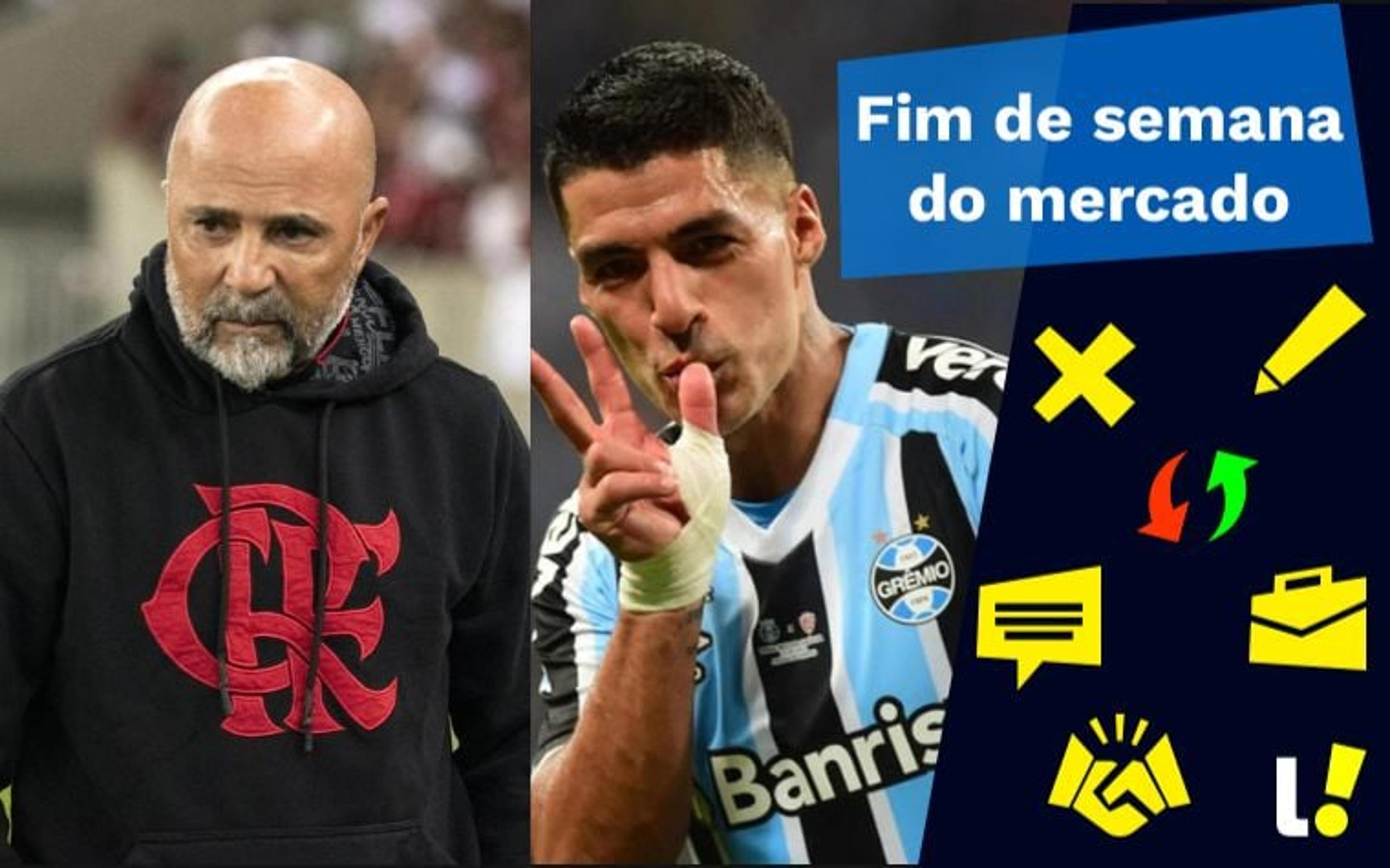 Flamengo anuncia reforço no meio-campo, time da MLS deseja Suárez… o Fim de Semana do Mercado!