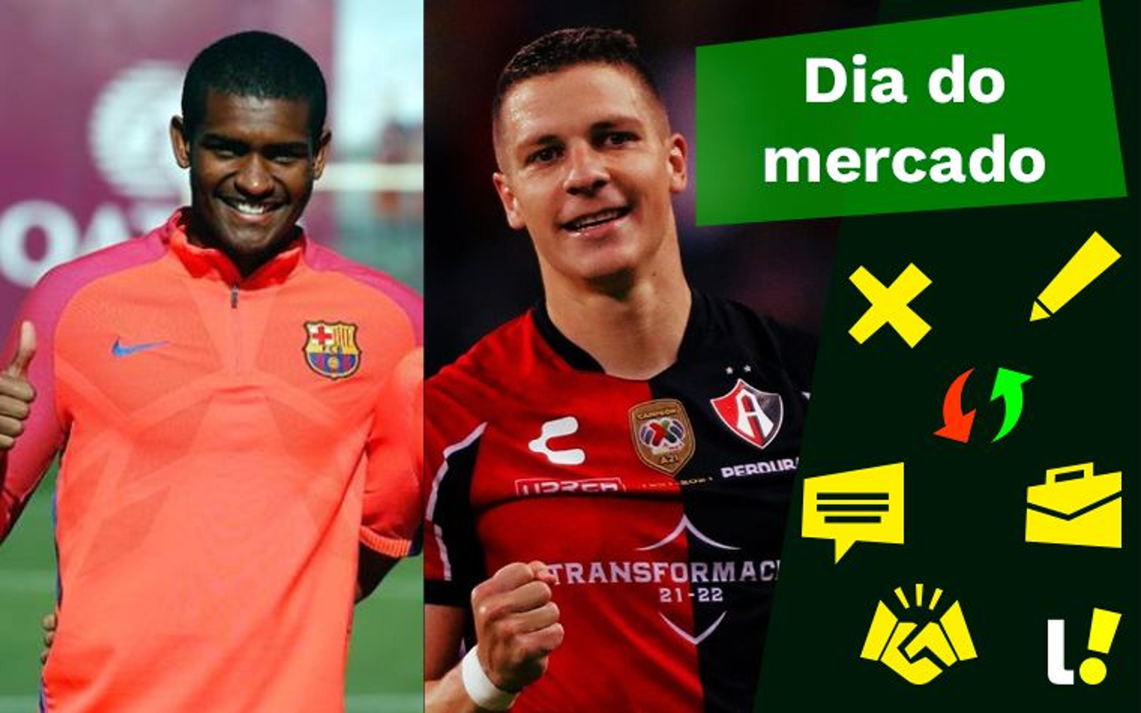 Fluminense contrata zagueiro ex-Barcelona, Santos se aproxima de mais dois reforços… O Dia do Mercado!