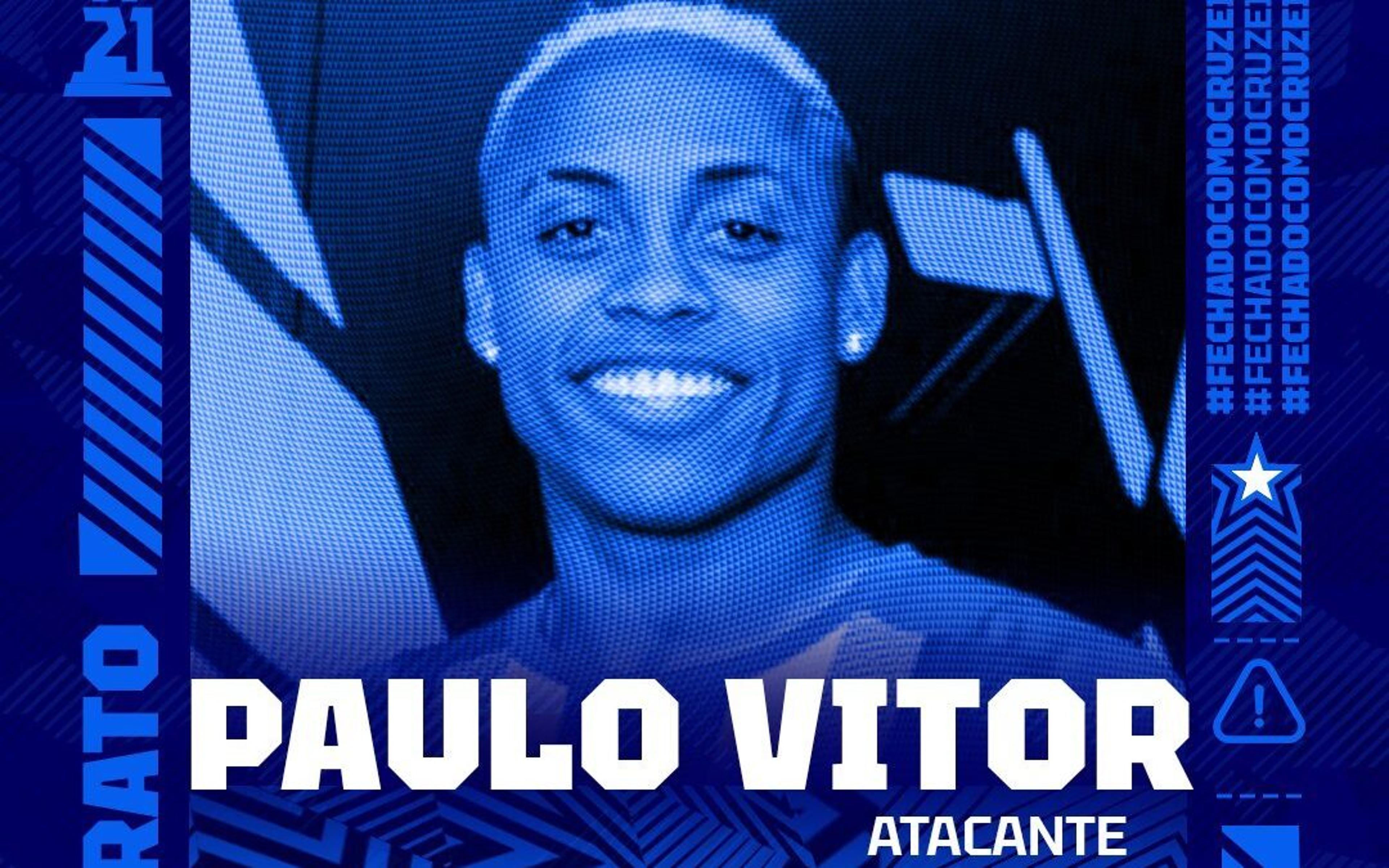 Cruzeiro anuncia a contratação do atacante Paulo Vitor, ex-Valladolid