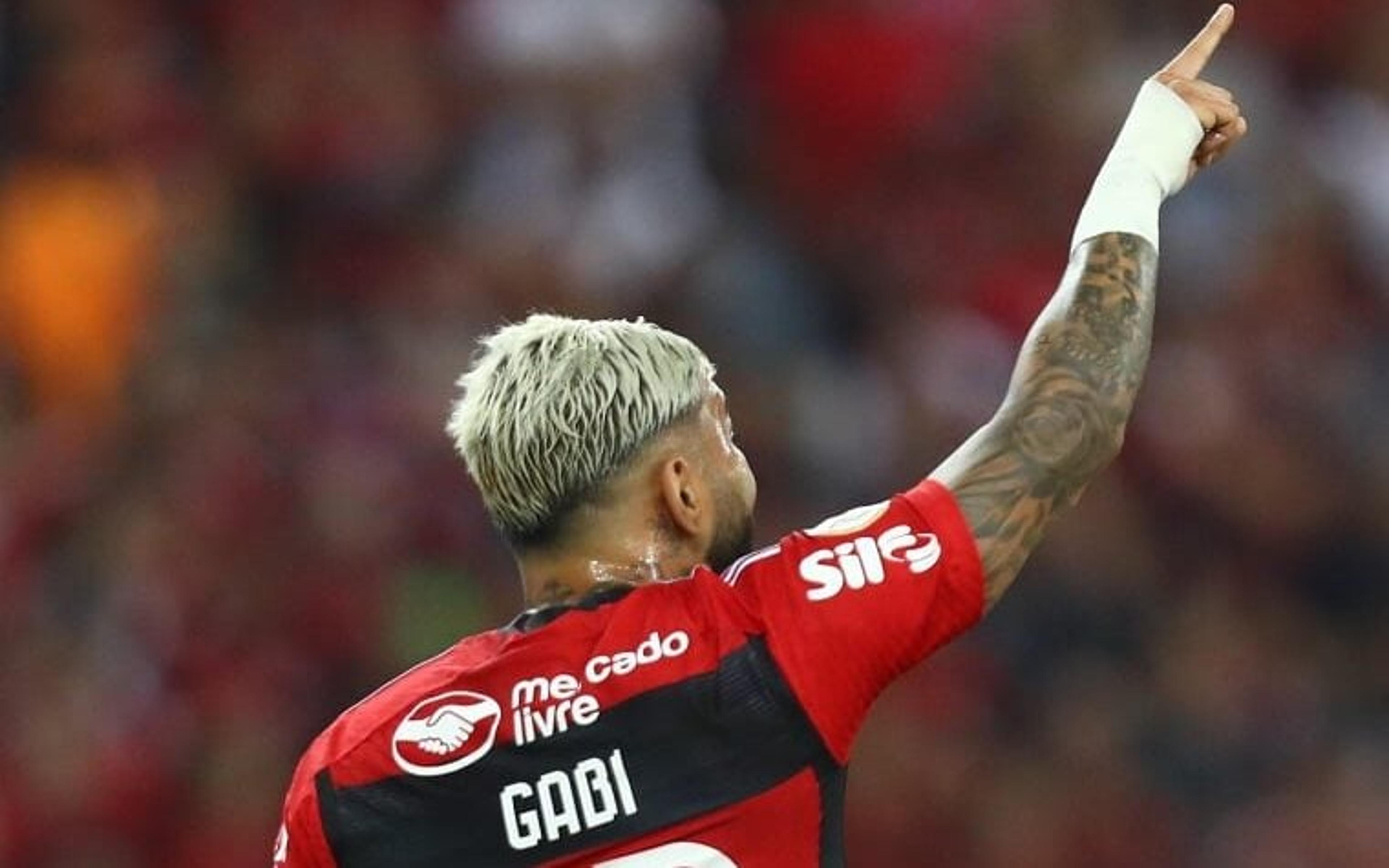 Gabigol sobe mais um degrau no ranking dos maiores artilheiros da história do Brasileiro