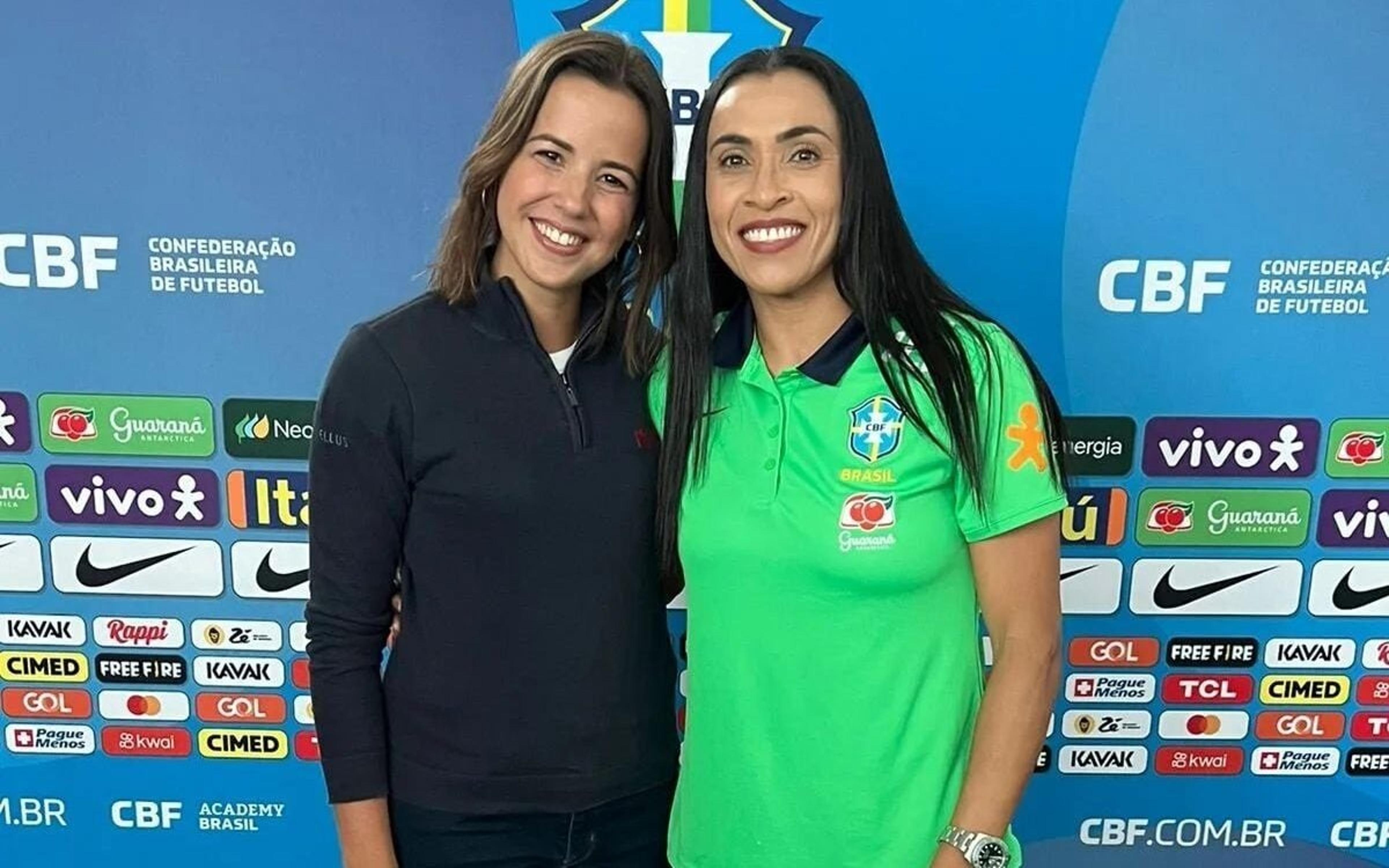 Na cobertura da estreia do Brasil, Natalie Gedra fala sobre Mundial: ‘Momento especial pro futebol feminino’