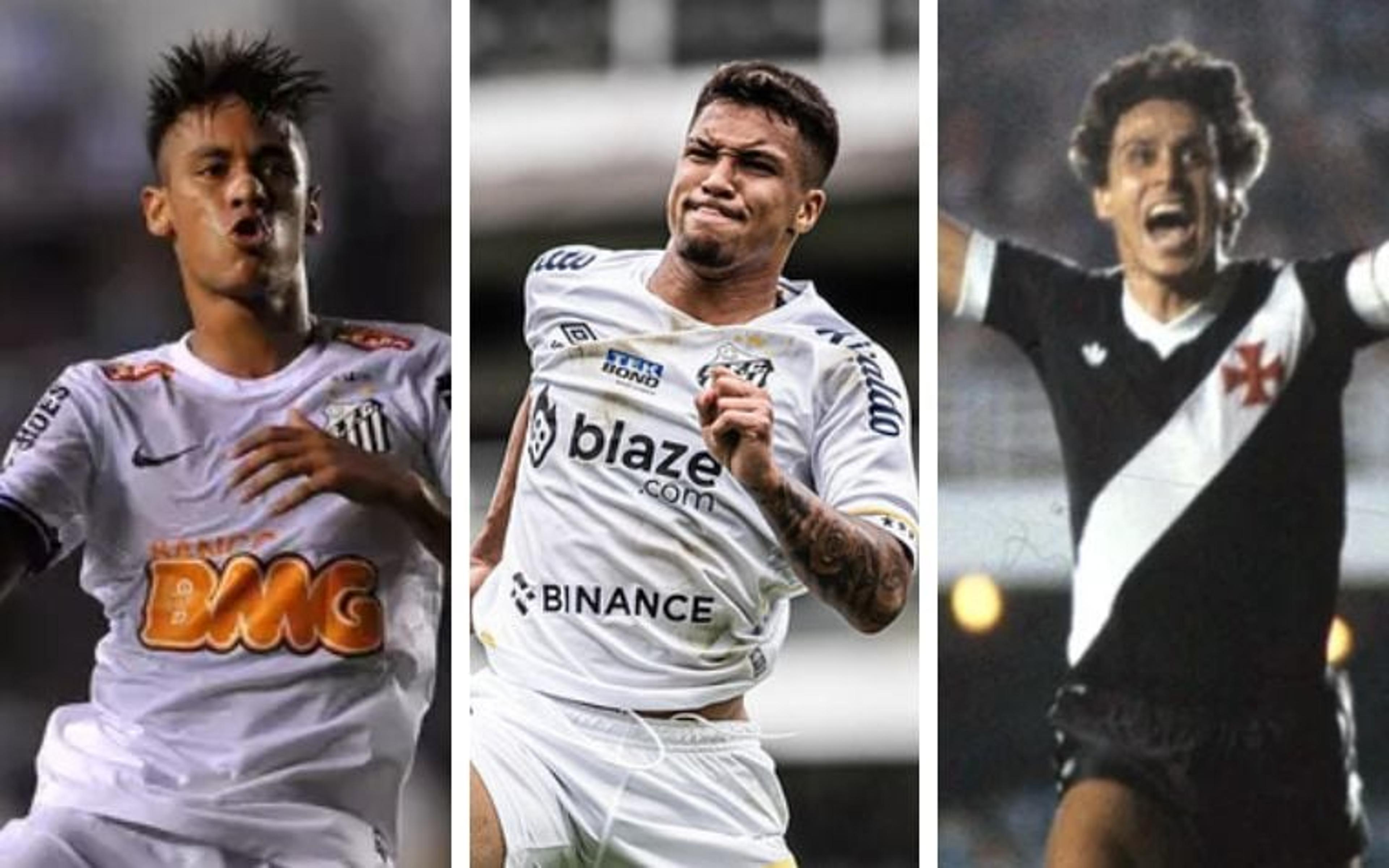 Marcos Leonardo, do Santos, entra em Top 5 que tem Neymar e Roberto Dinamite