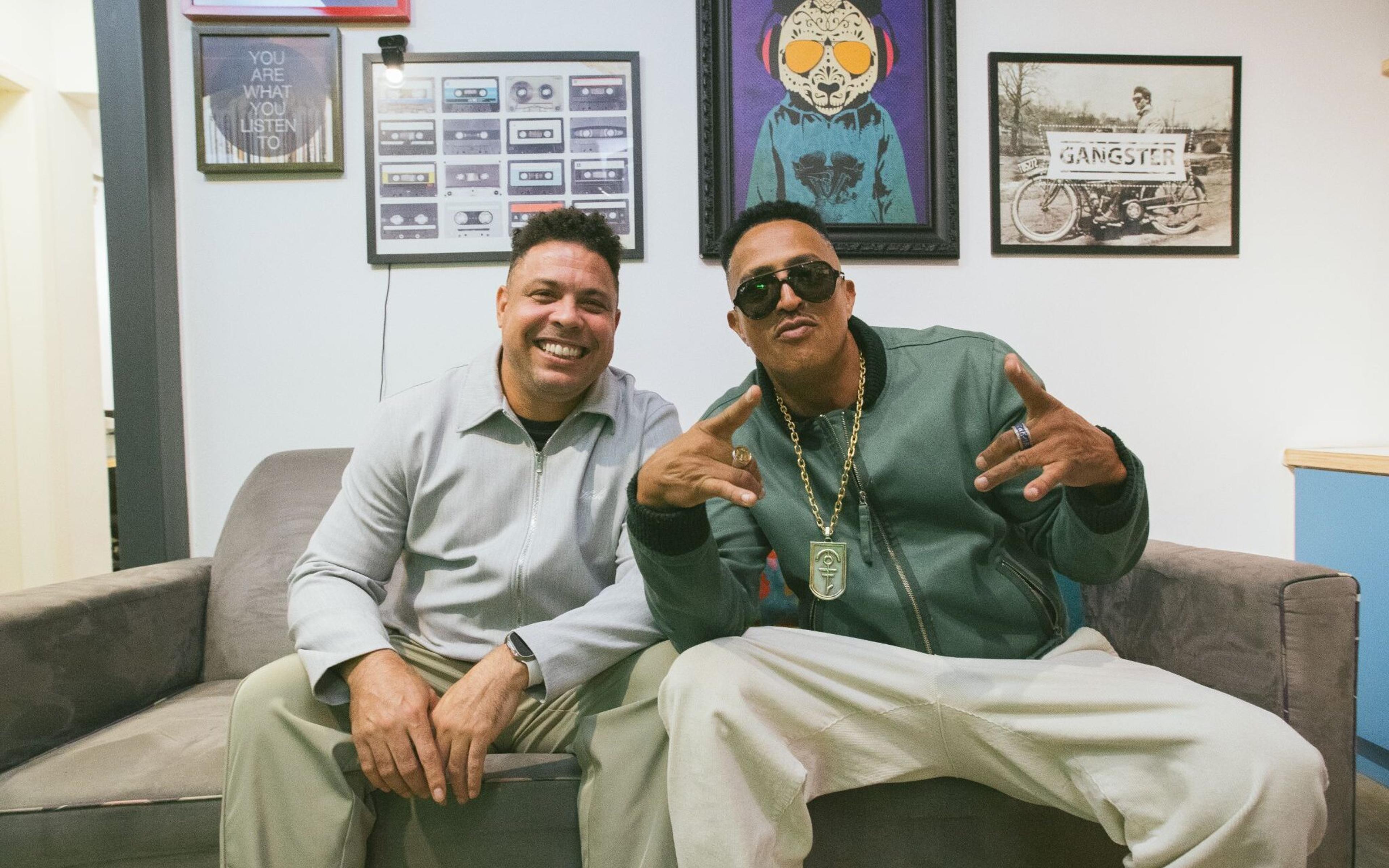 Ronaldo Fenômeno é o próximo convidado do podcast de Mano Brown; veja detalhes