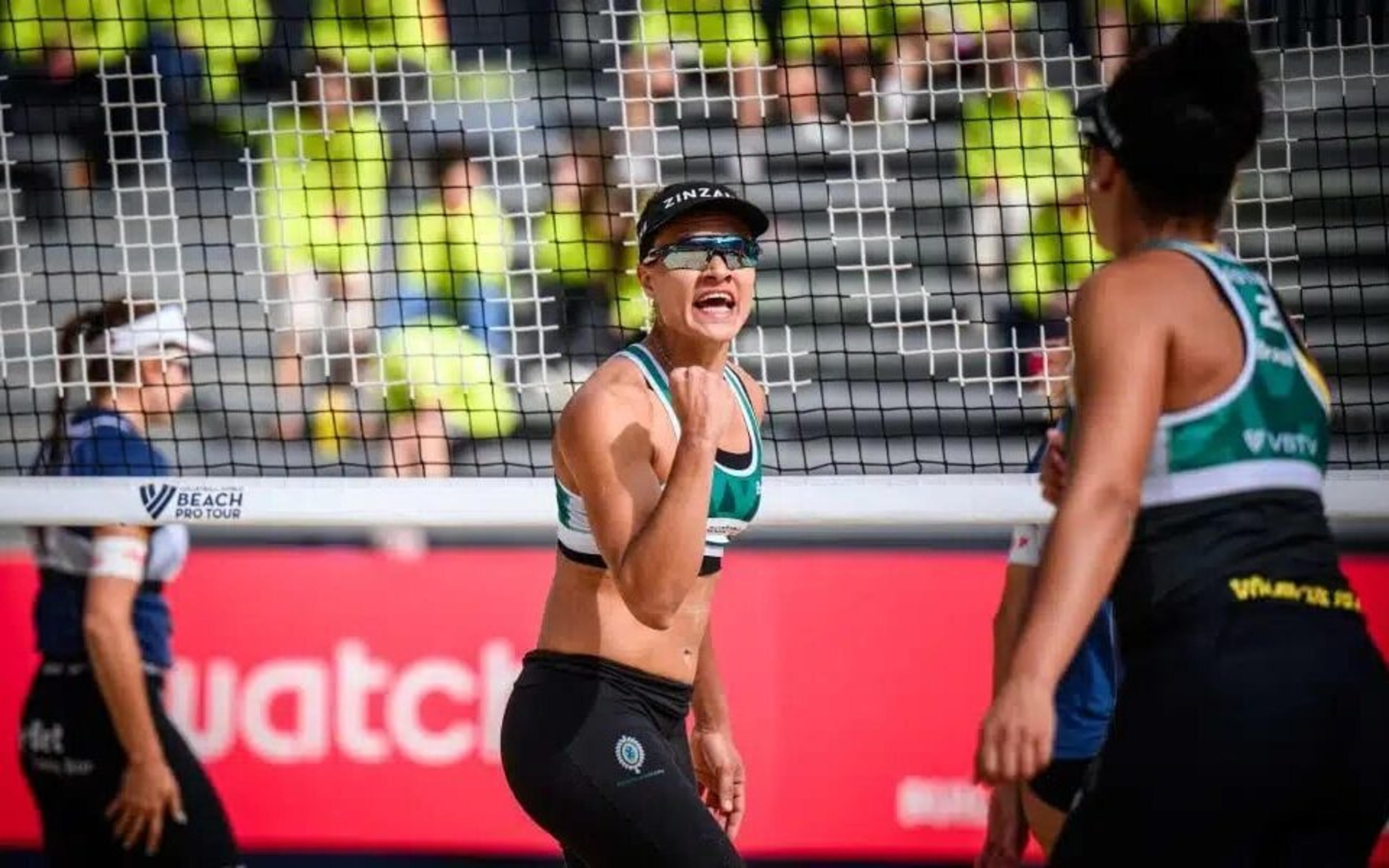 Duplas brasileiras caem na classificação no Mundial de Vôlei de Praia em Gstaad