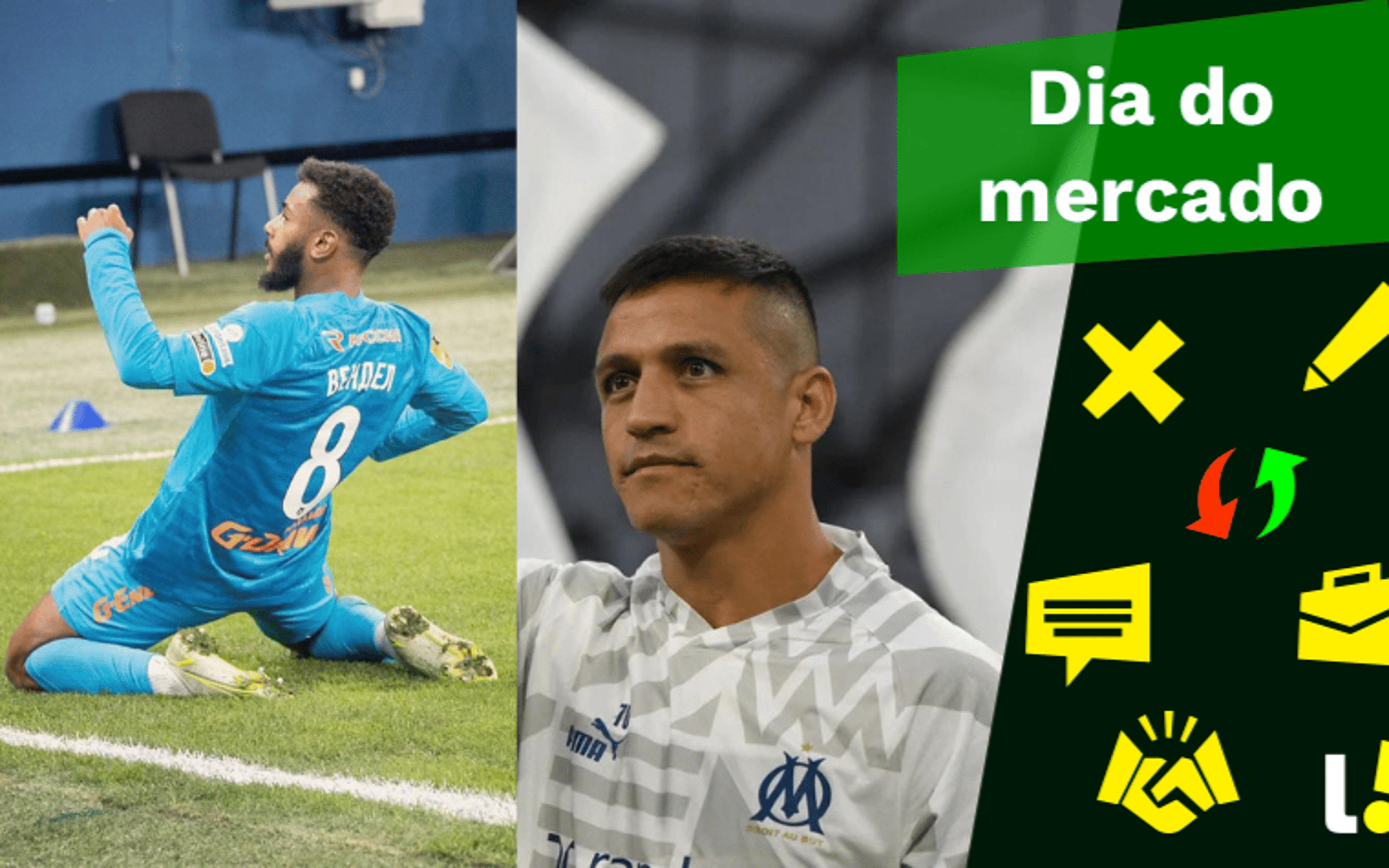 Corinthians coloca Alexis Sánchez no radar, Flamengo aumenta proposta por Wendel… O Dia do Mercado!