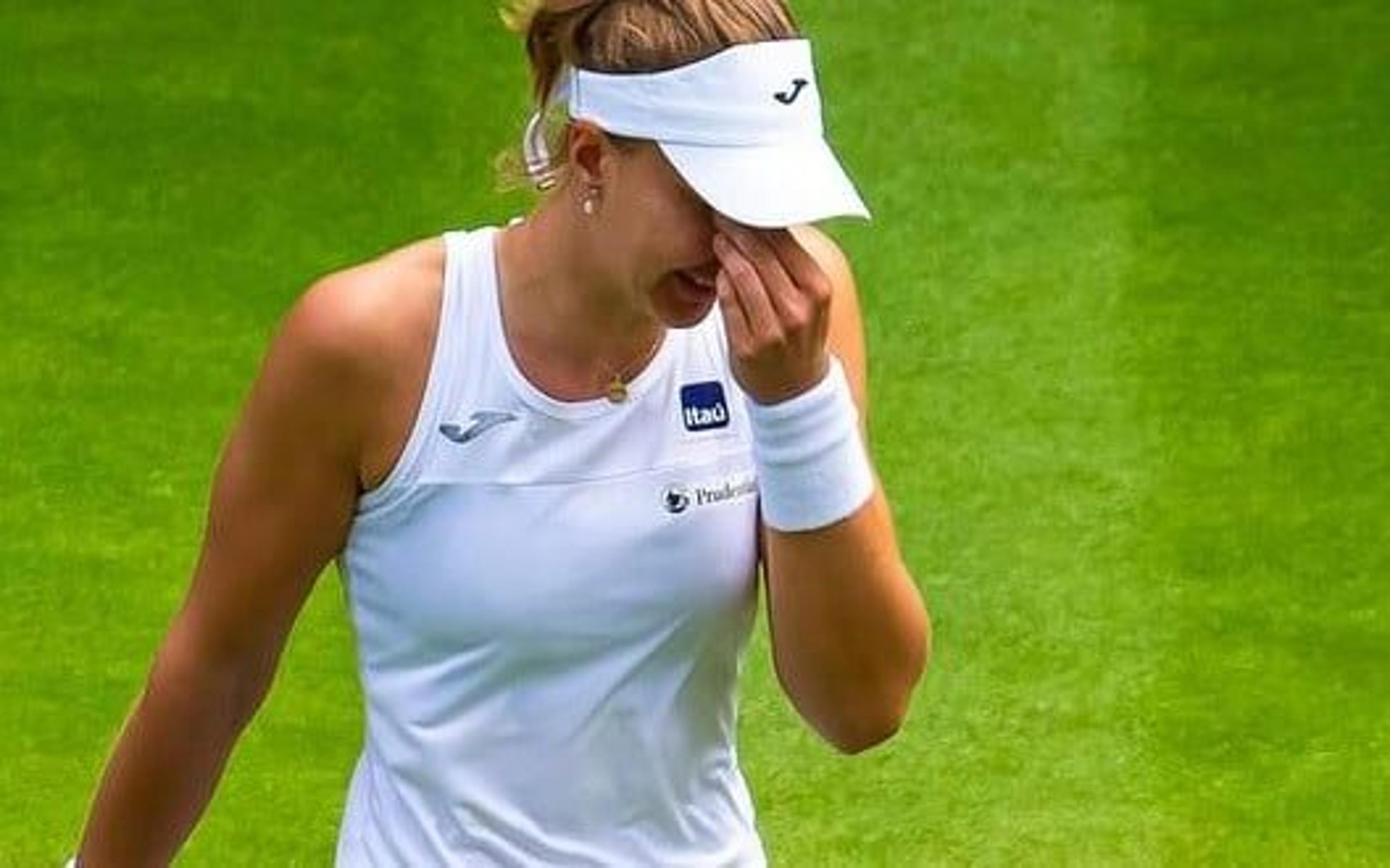 Bia Haddad explica lesão contra Rybakina em Wimbledon: ‘Fatalidade’