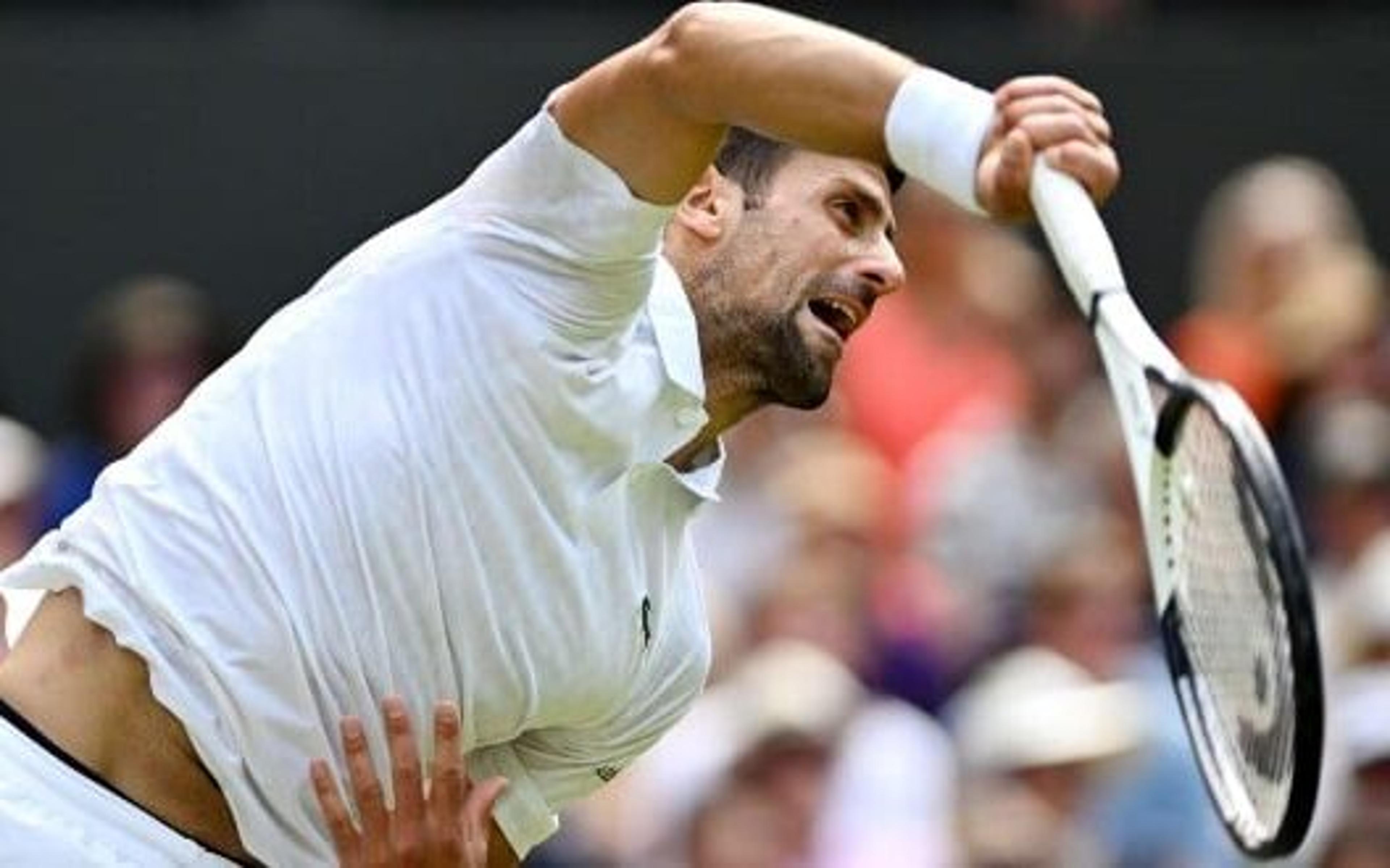 Djokovic leva susto, mas completa vitória e vaga nas quartas em Wimbledon