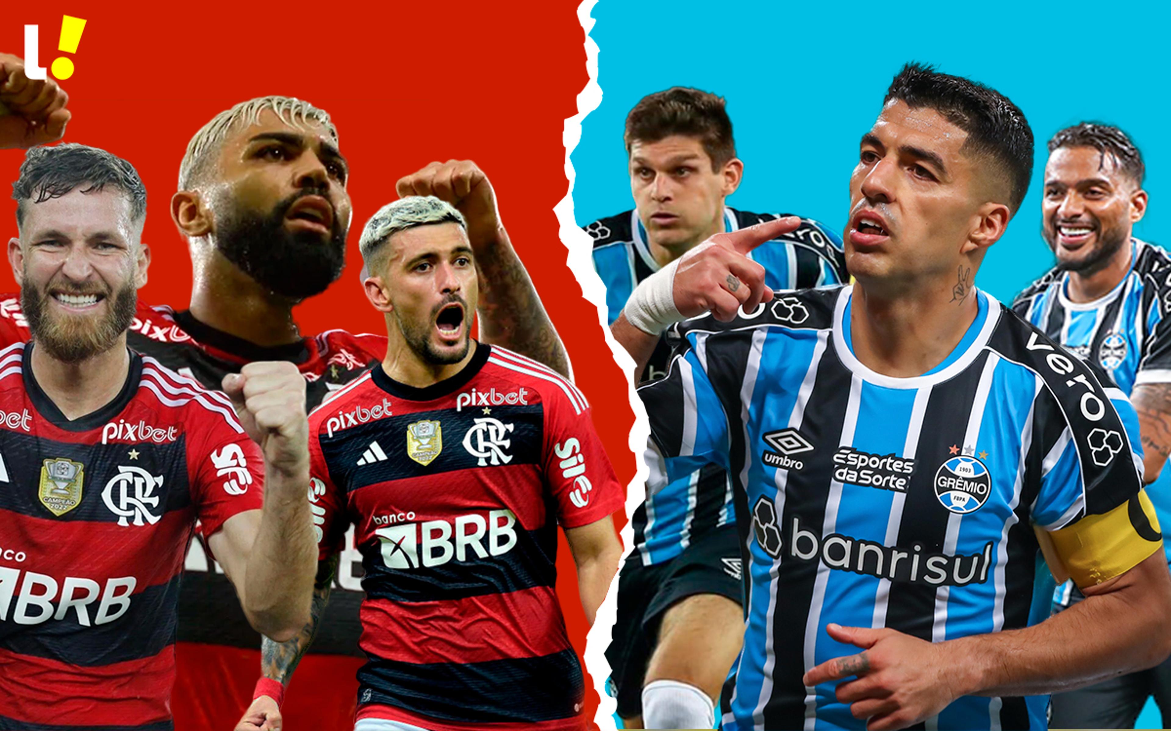 Quem é melhor: Grêmio x Flamengo? Veja votação jogador por jogador feita pela equipe do Lance!