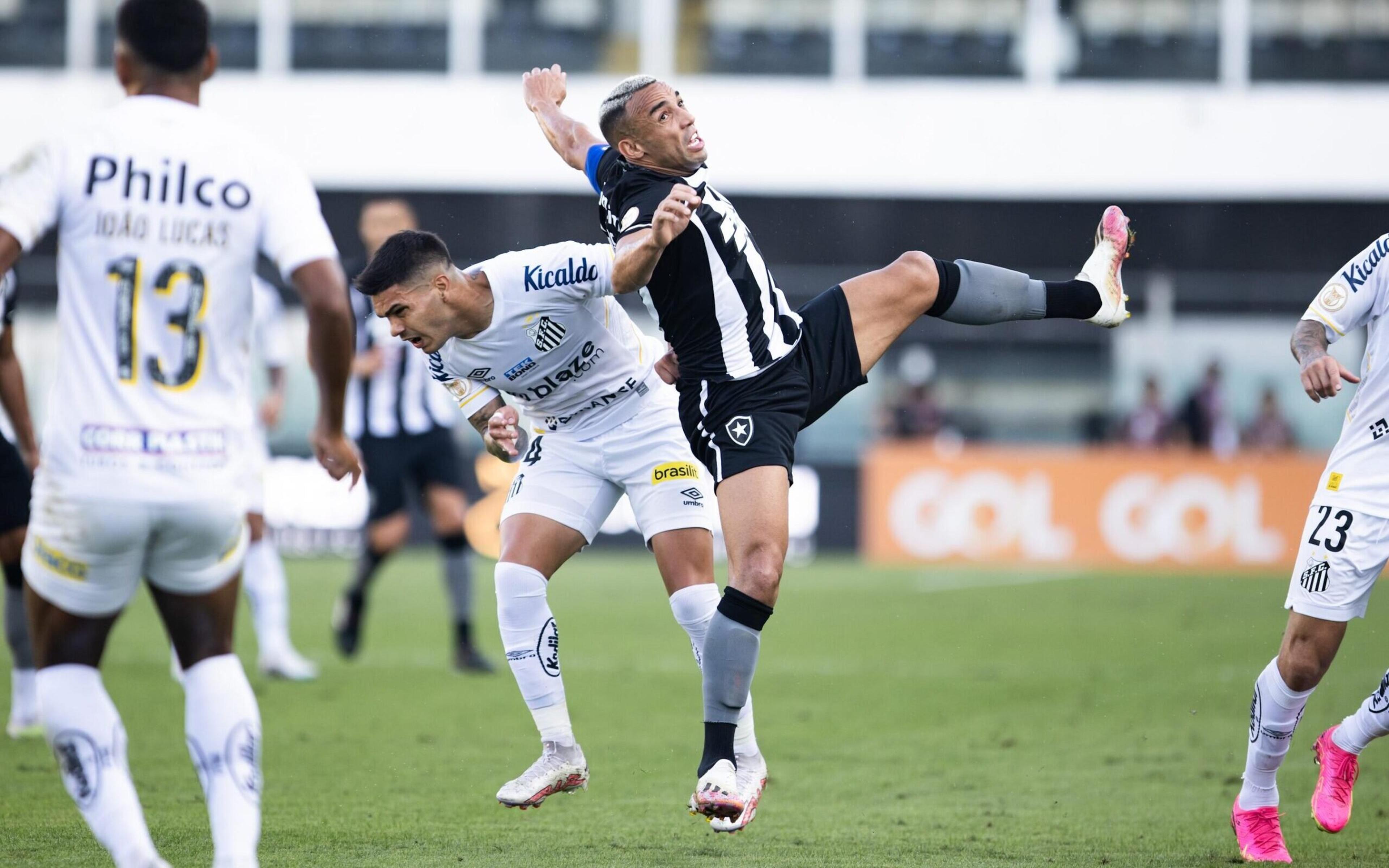 Santos abre vantagem, mas Botafogo busca empate no fim pelo Brasileirão; veja o resultado