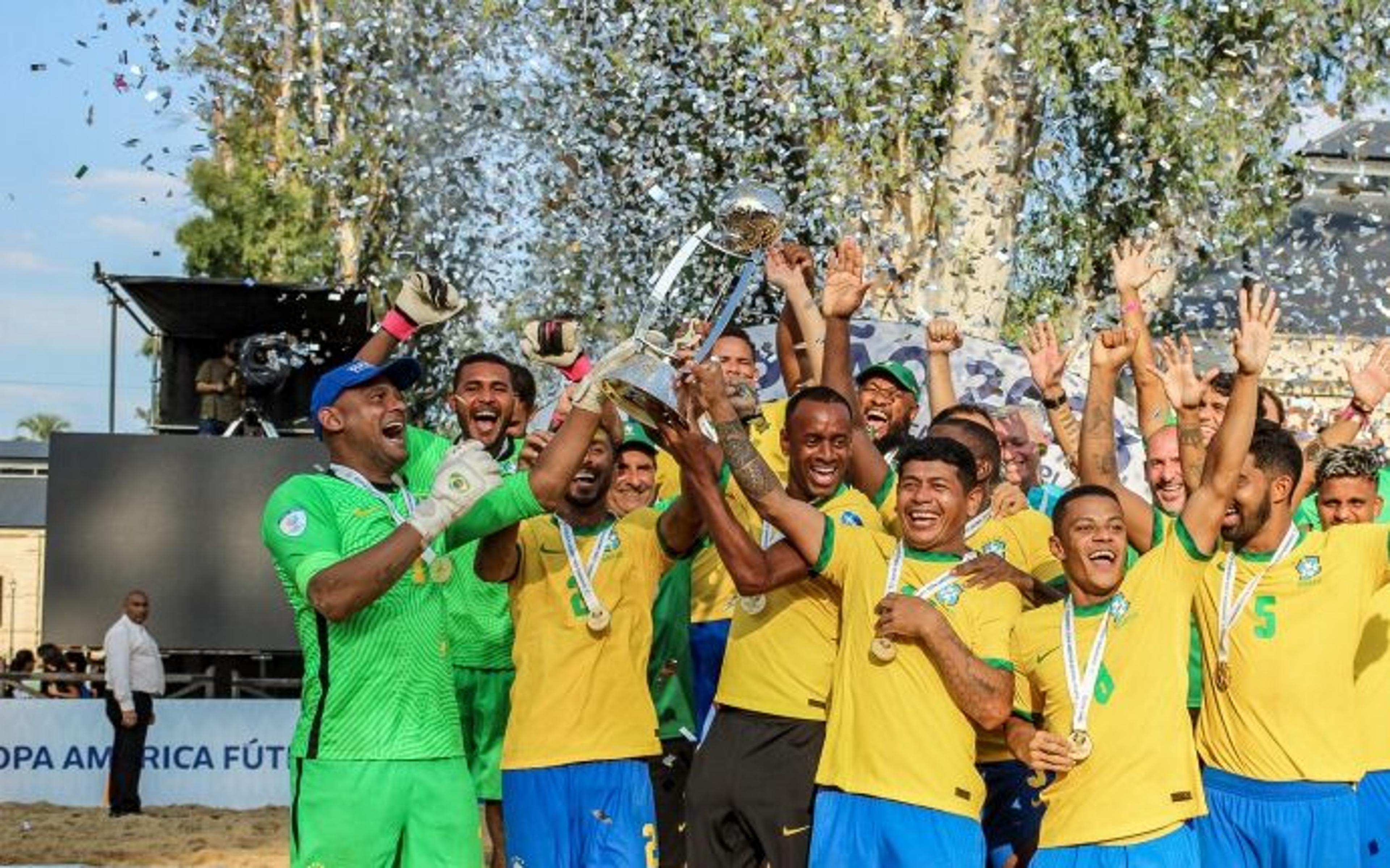 AO VIVO: Acompanhe Brasil e Venezuela no beach soccer, pelos Jogos Sul-Americanos de Praia