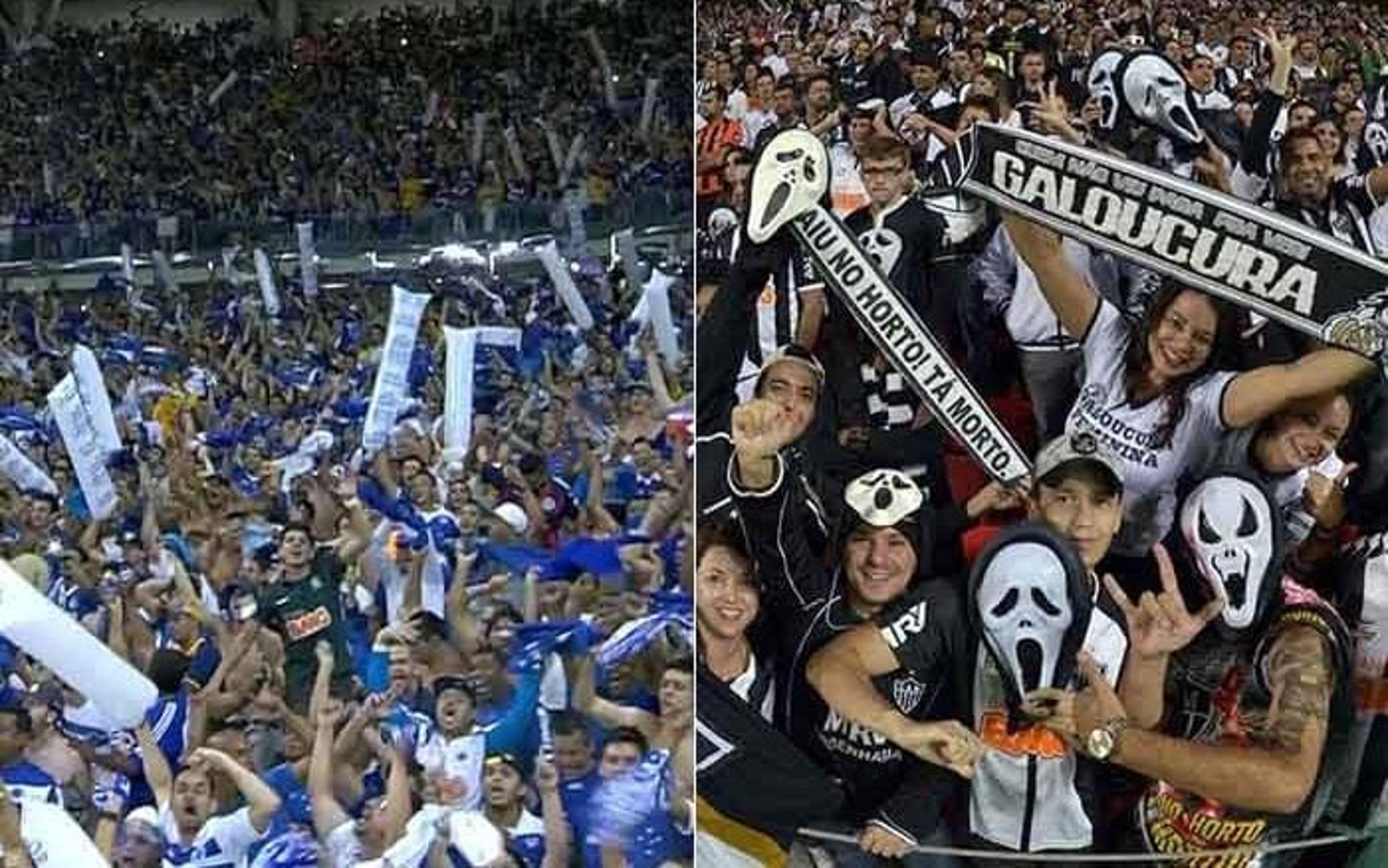 Cruzeiro ou Atlético-MG? Qual é a maior torcida de Minas Gerais?