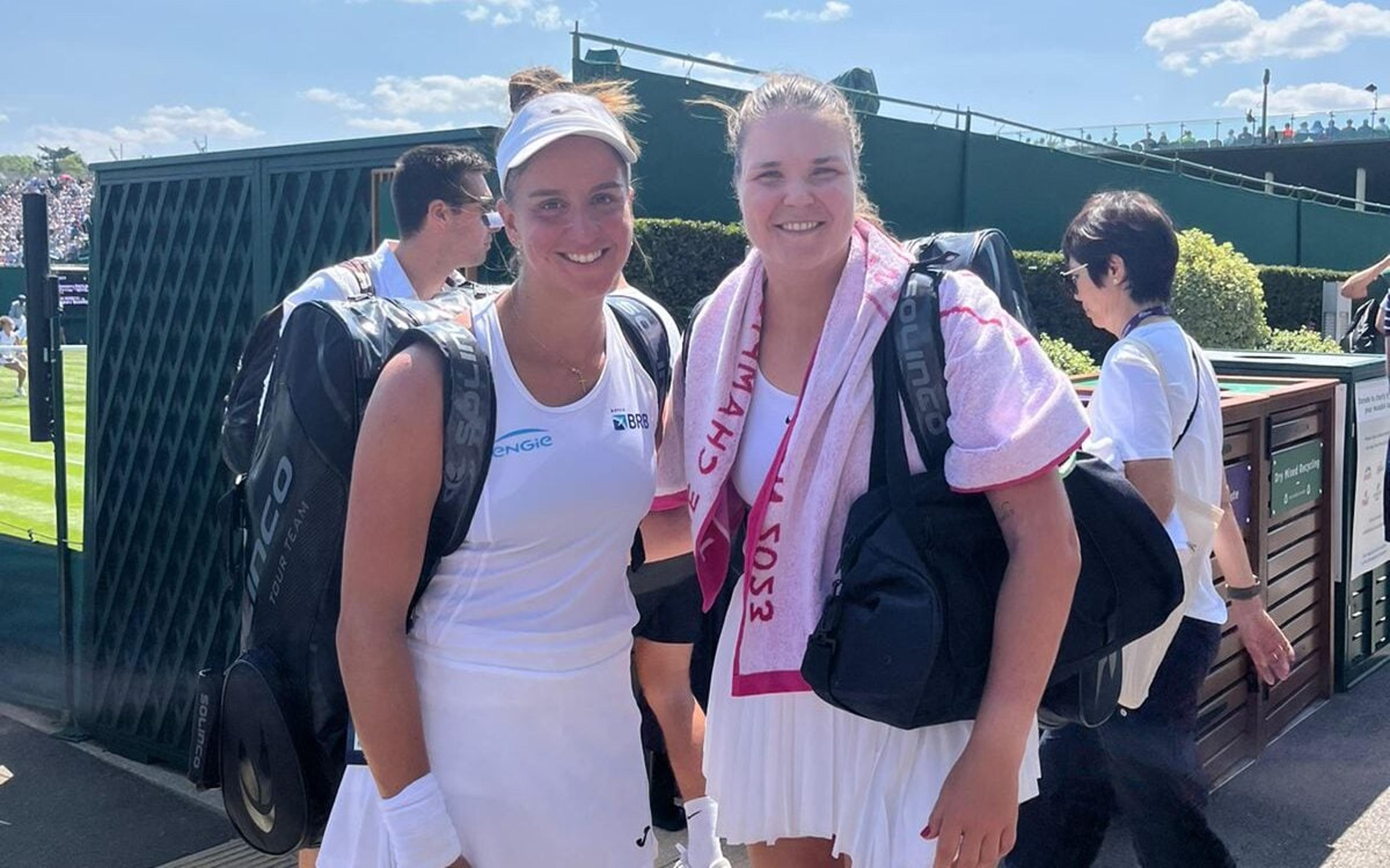 Ingrid Martins celebra 1ª vitória em Wimbledon e destaca dia louco