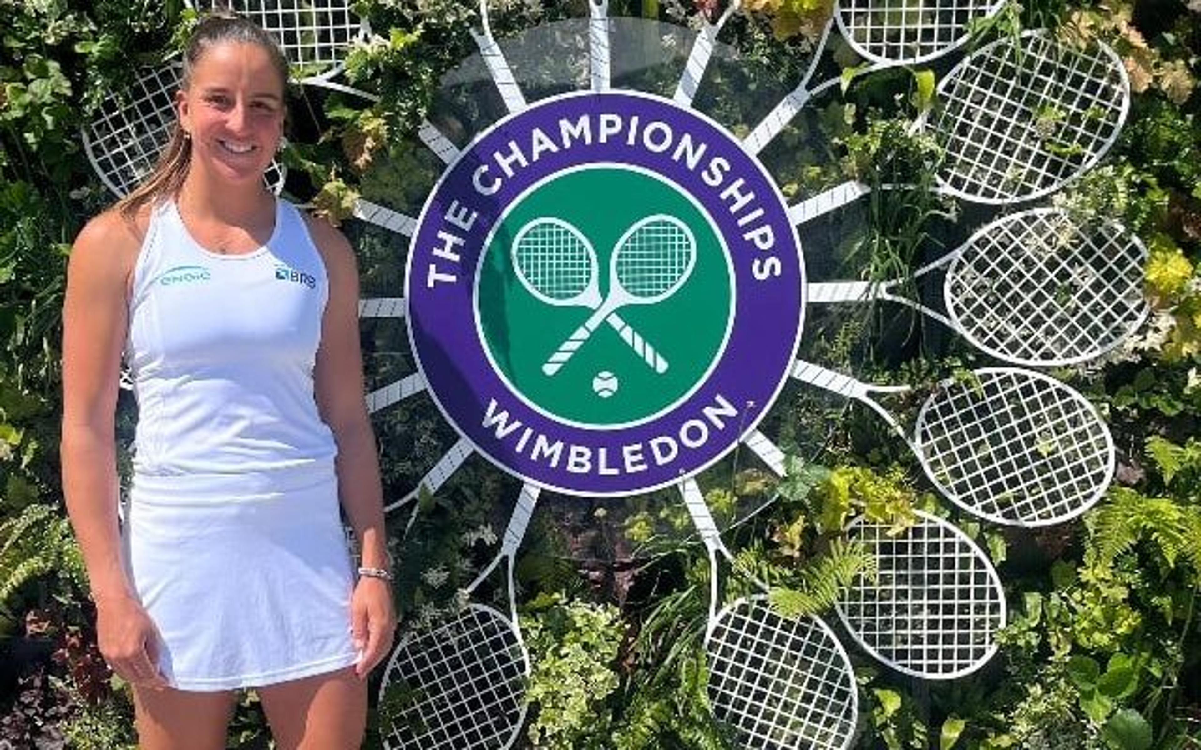 Ingrid Martins entra na chave de Wimbledon e vence com autoridade