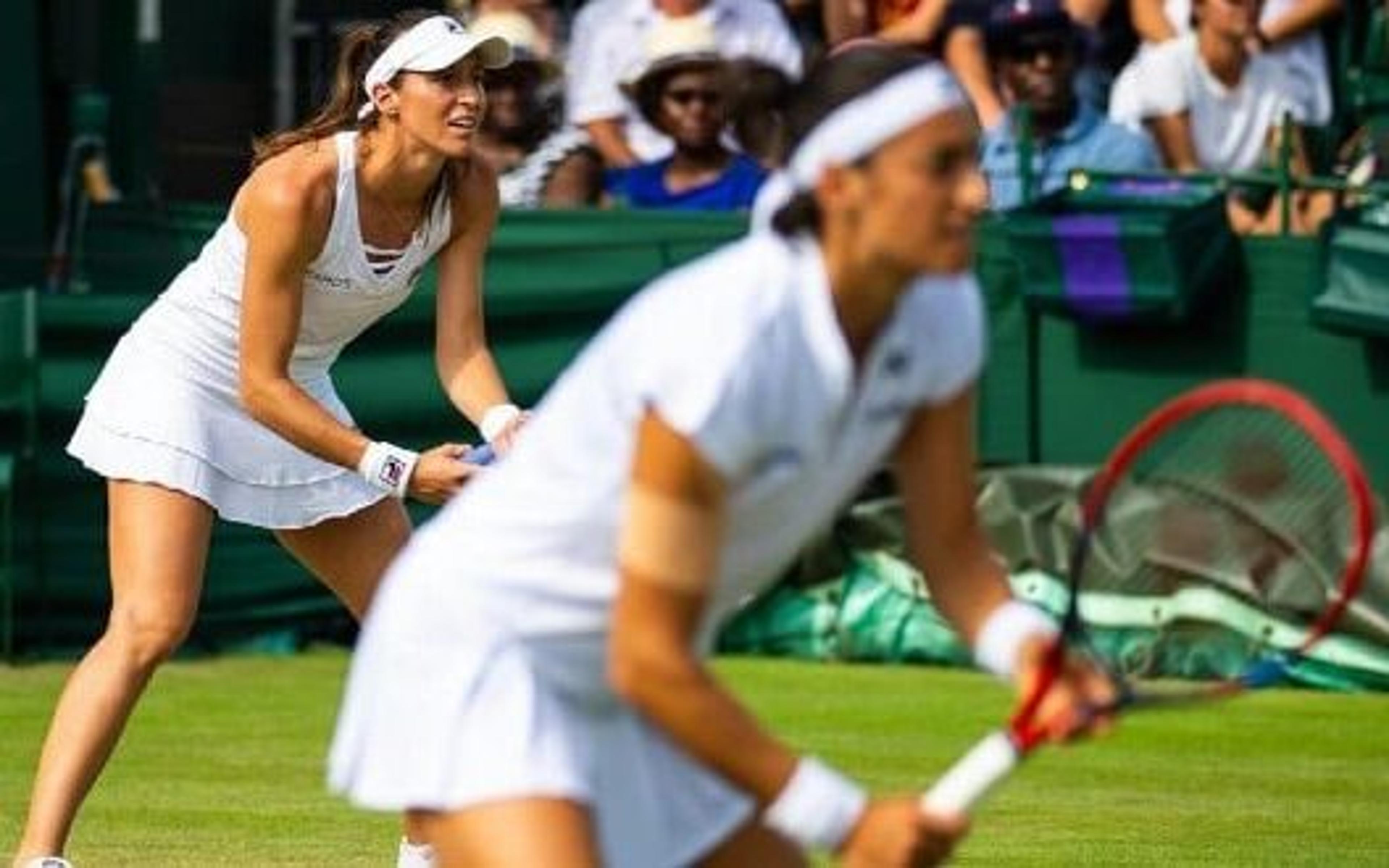 Luisa Stefani se vinga e derruba dupla favorita em Wimbledon com Garcia