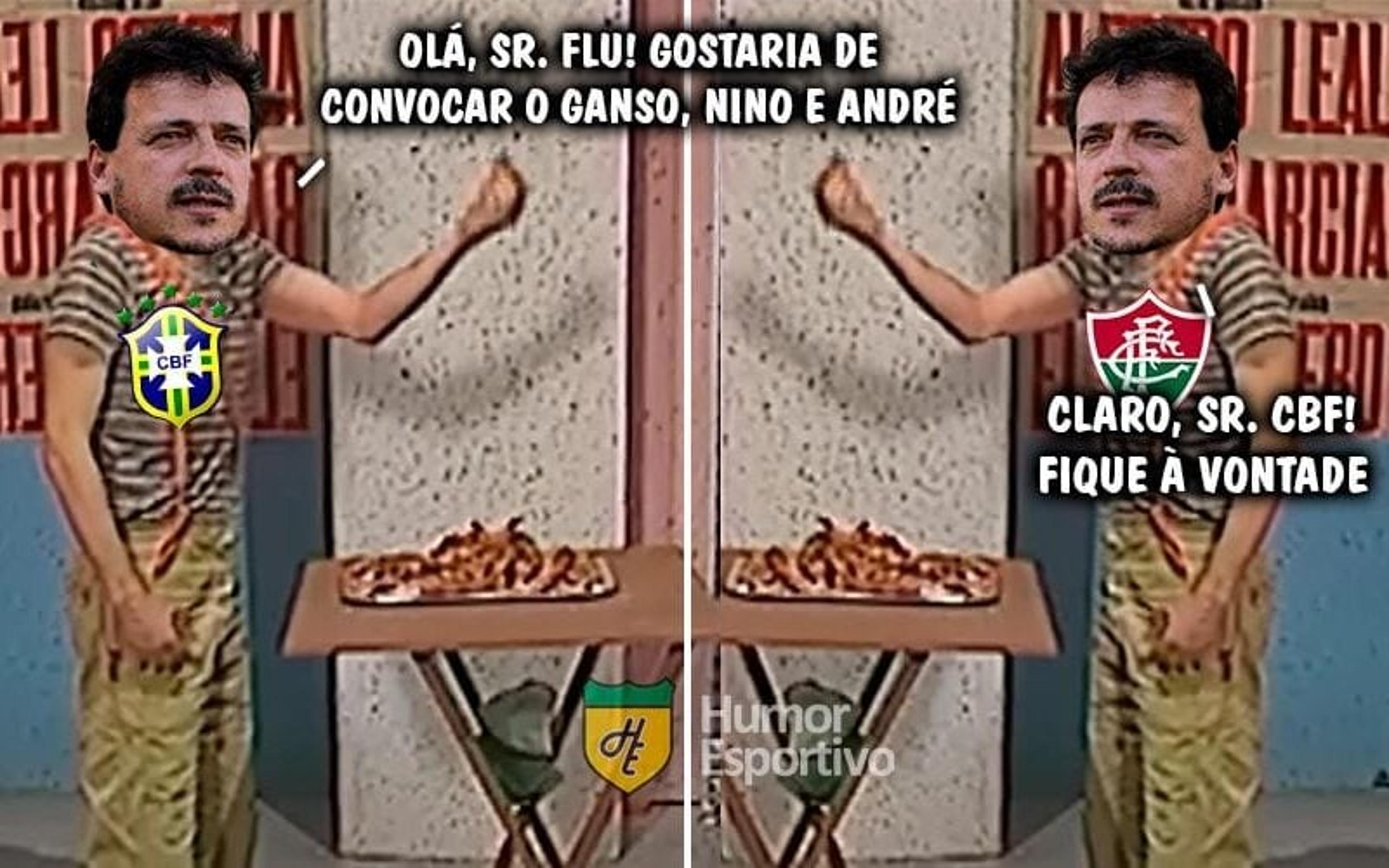 Web faz memes com escolha de Fernando Diniz como técnico interino da Seleção Brasileira