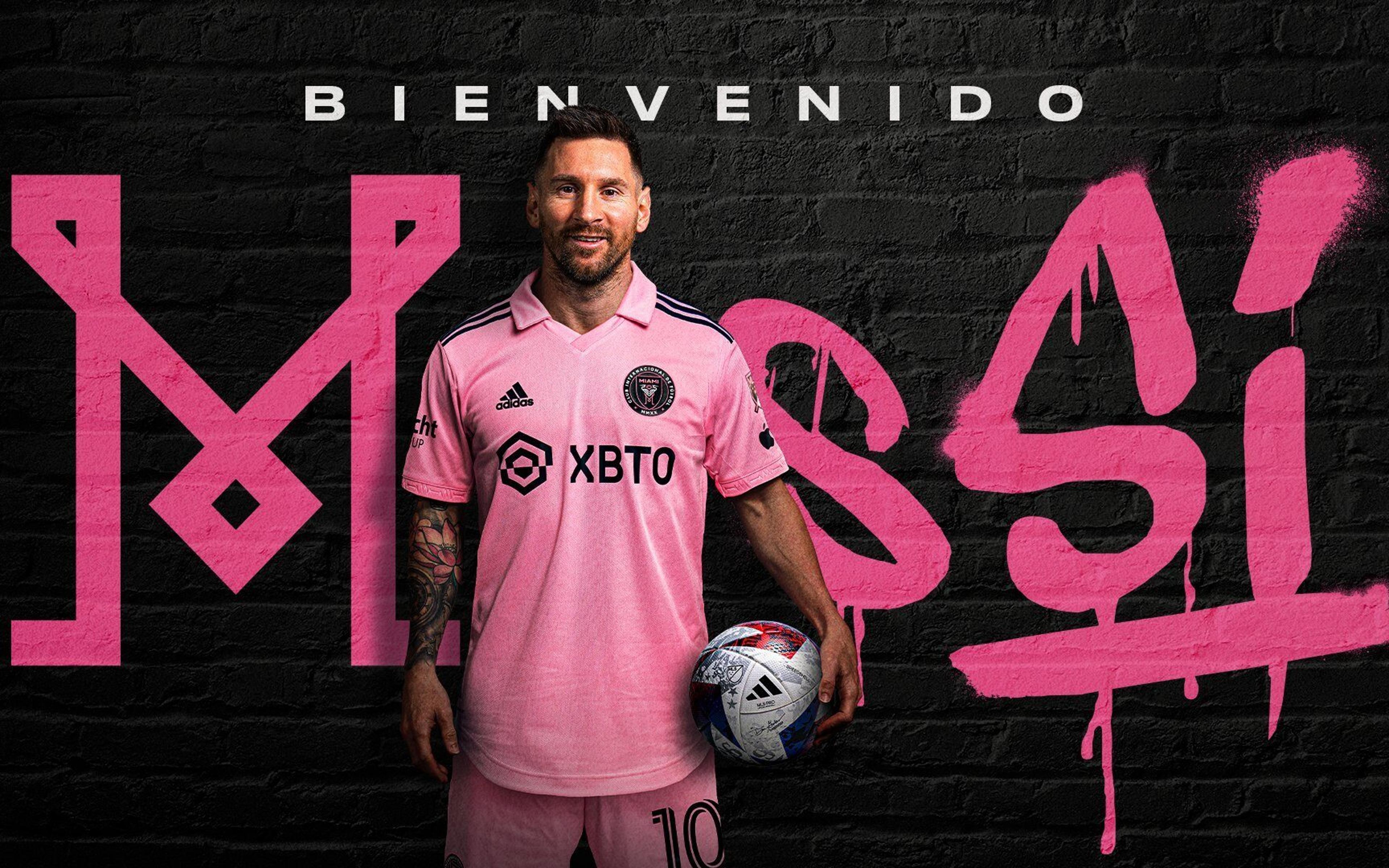 Inter Miami revela primeira imagem de Messi com camisa do clube