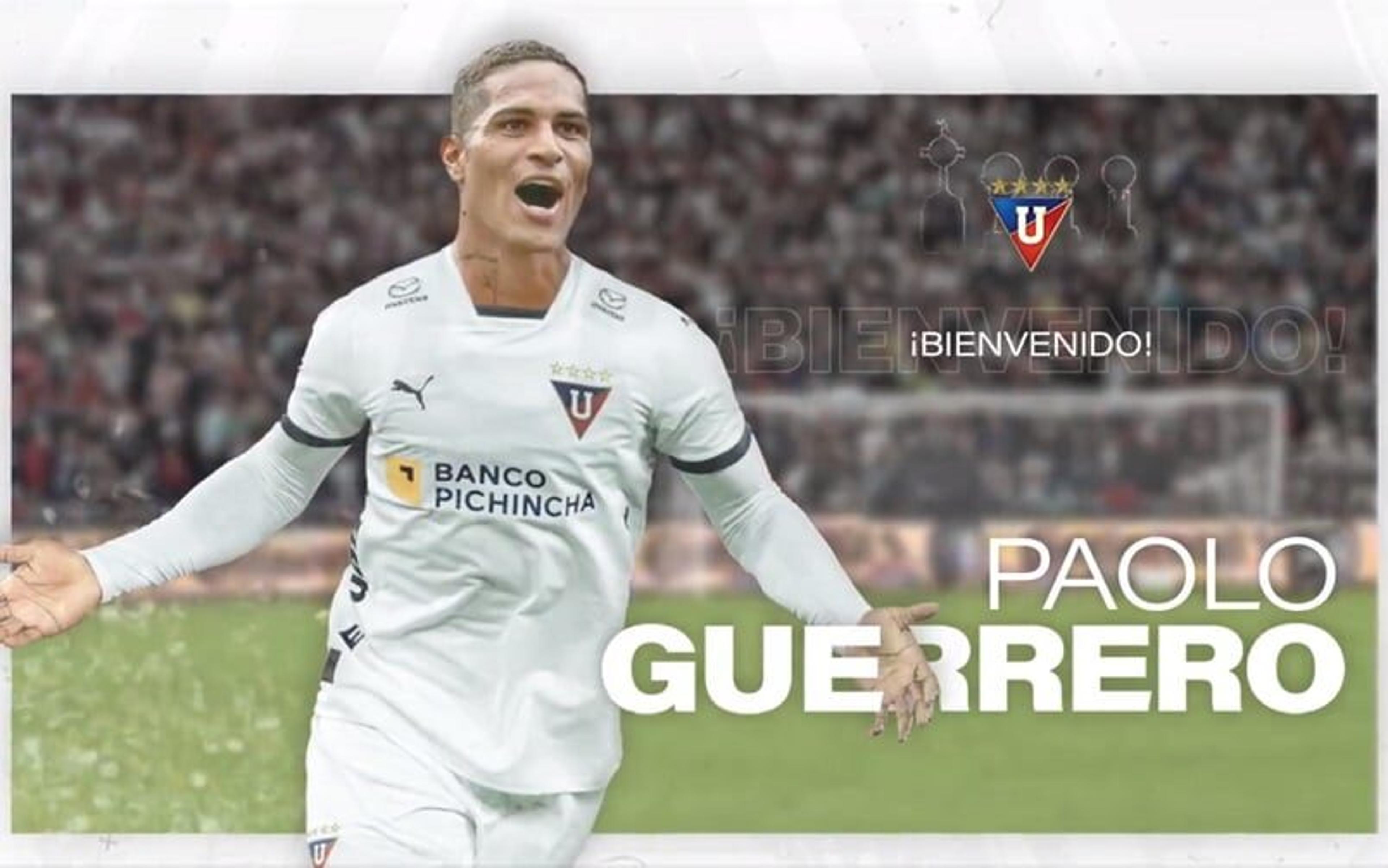 Paolo Guerrero é anunciado como reforço da LDU