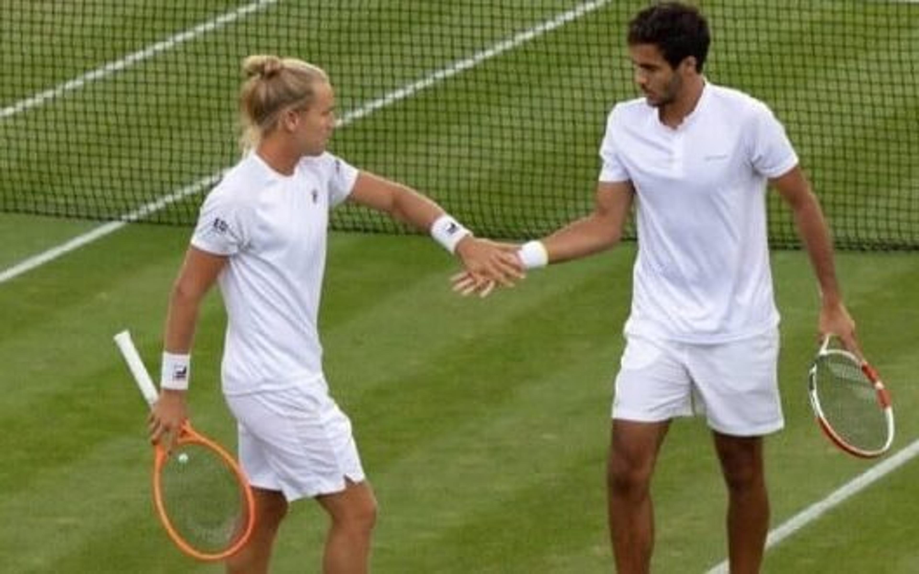 Rafael Matos vence partida de dois dias na estreia de Wimbledon