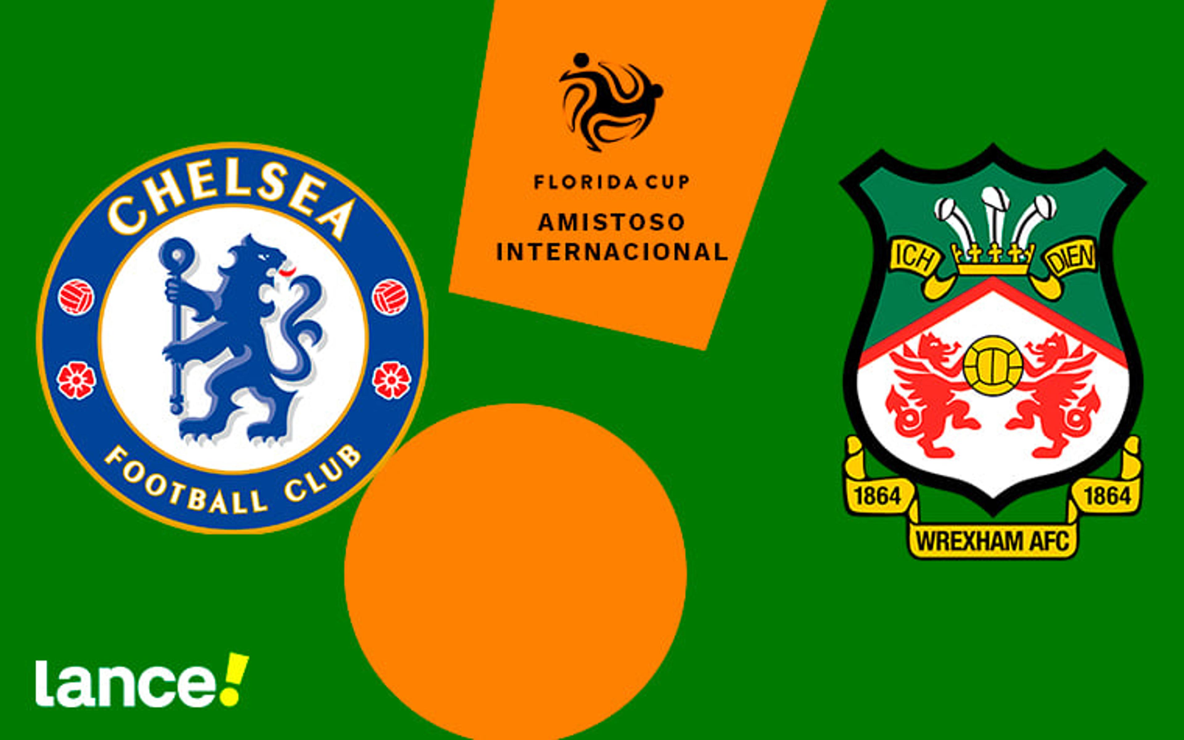 Chelsea x Wrexham: onde assistir, horário e prováveis escalações do jogo pela Florida Cup