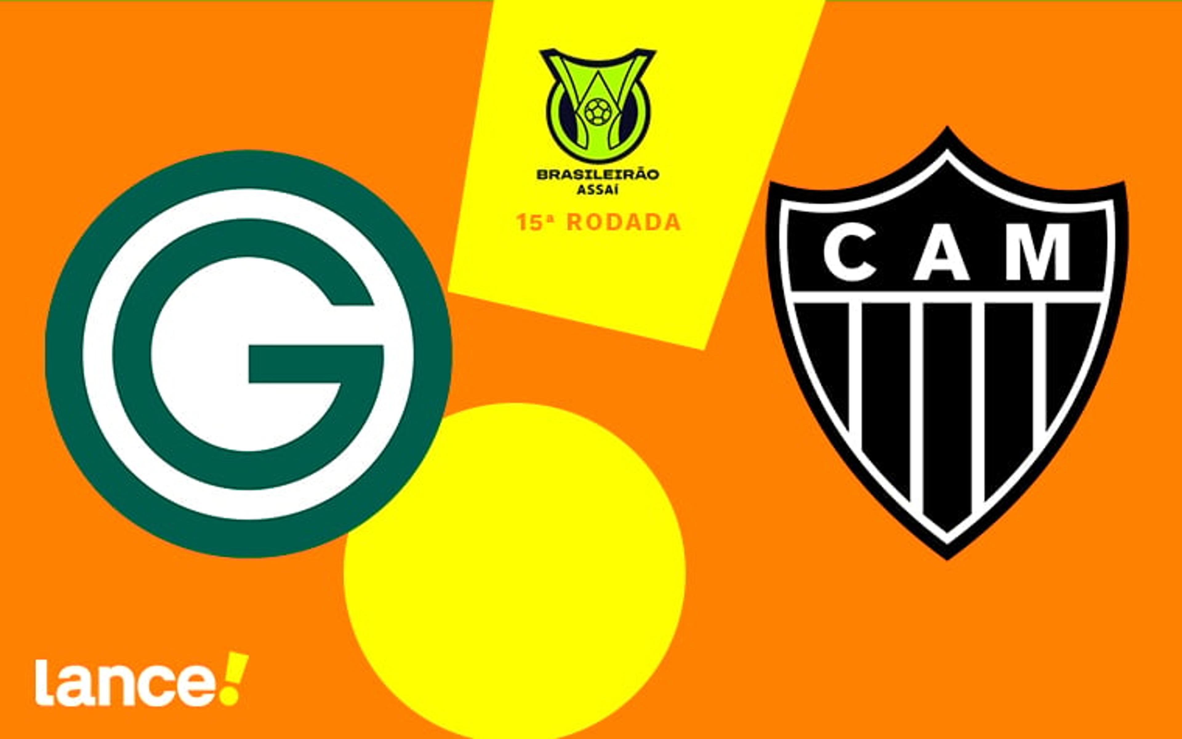 Goiás x Atlético-MG: onde assistir, prováveis times e desfalques