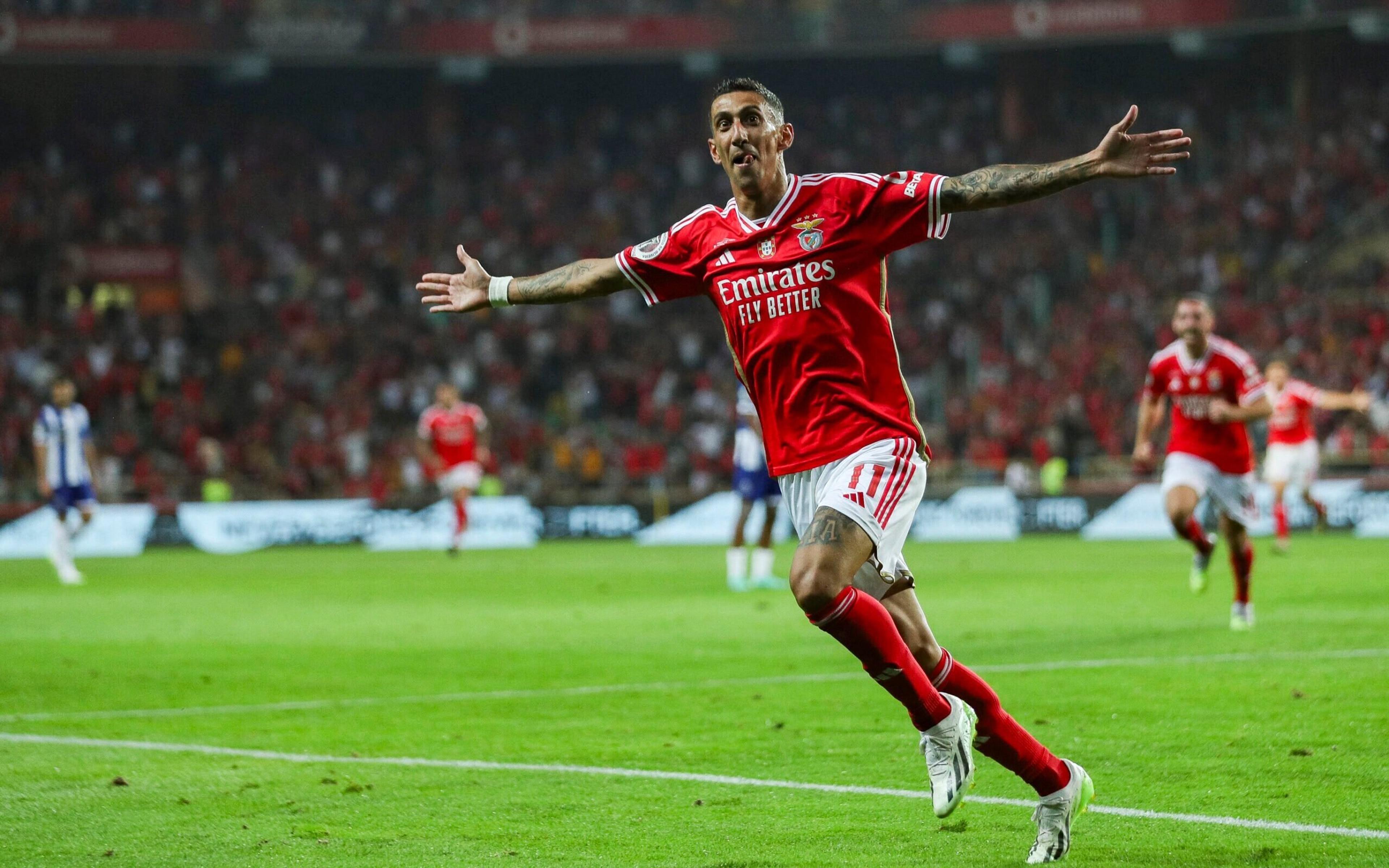 Di María brilha, Benfica vence Porto e fatura a Supertaça de Portugal