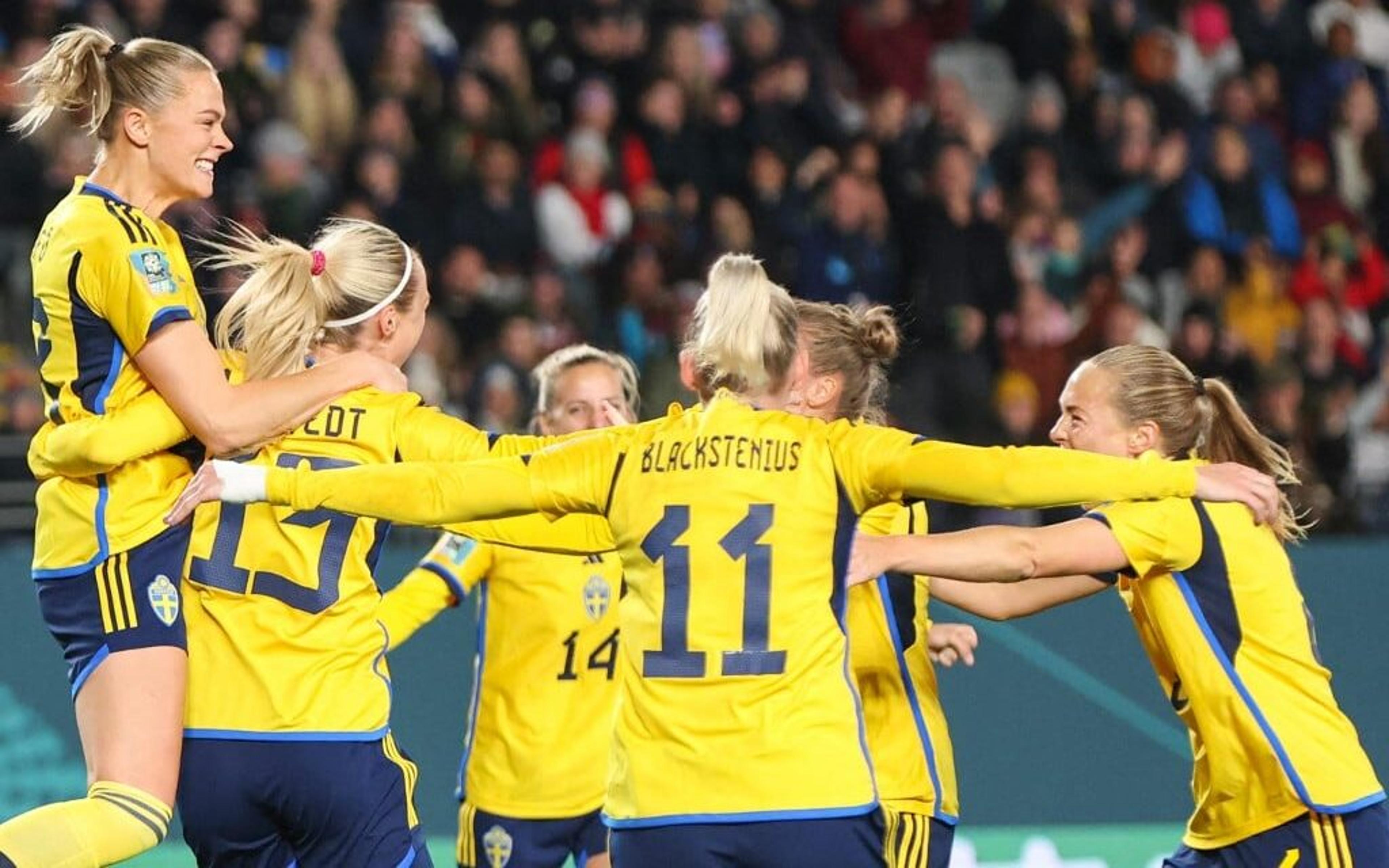 Suécia elimina o Japão e garante vaga na semifinal da Copa do Mundo Feminina