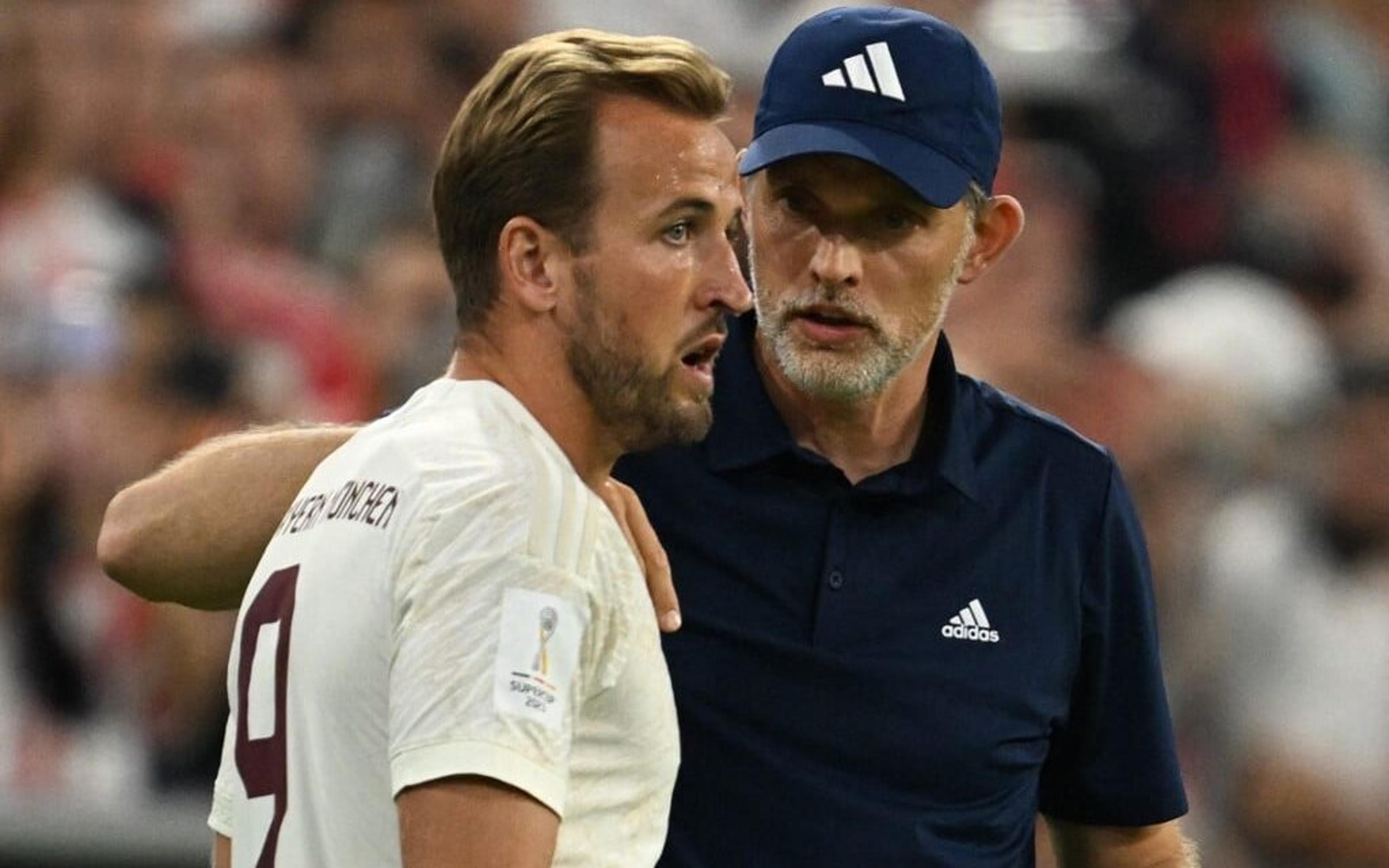 Técnico do Bayern pede desculpas a Harry Kane após vice na Supercopa da Alemanha