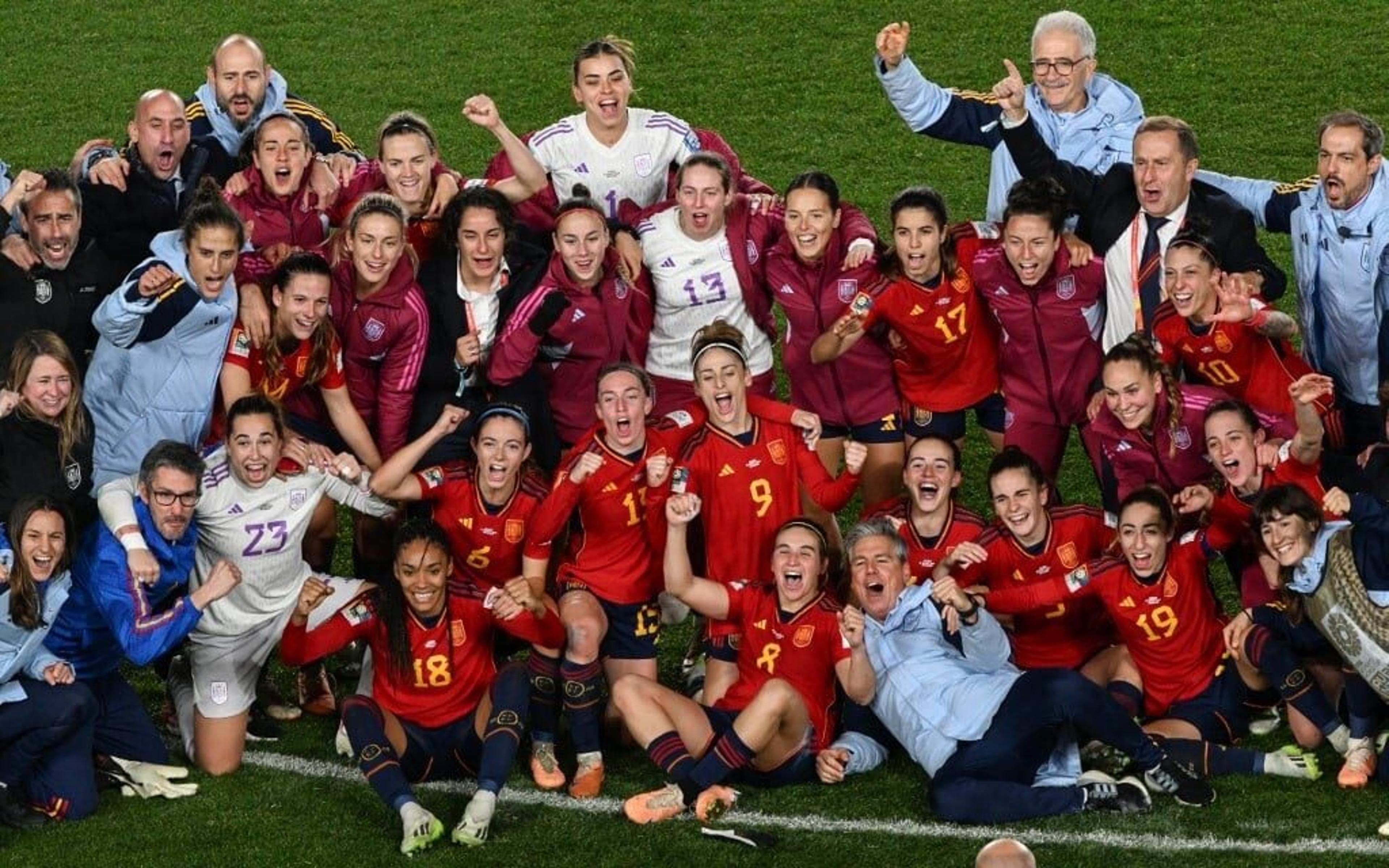 Espanha supera rusgas em ciclo instável e faz história na Copa do Mundo Feminina