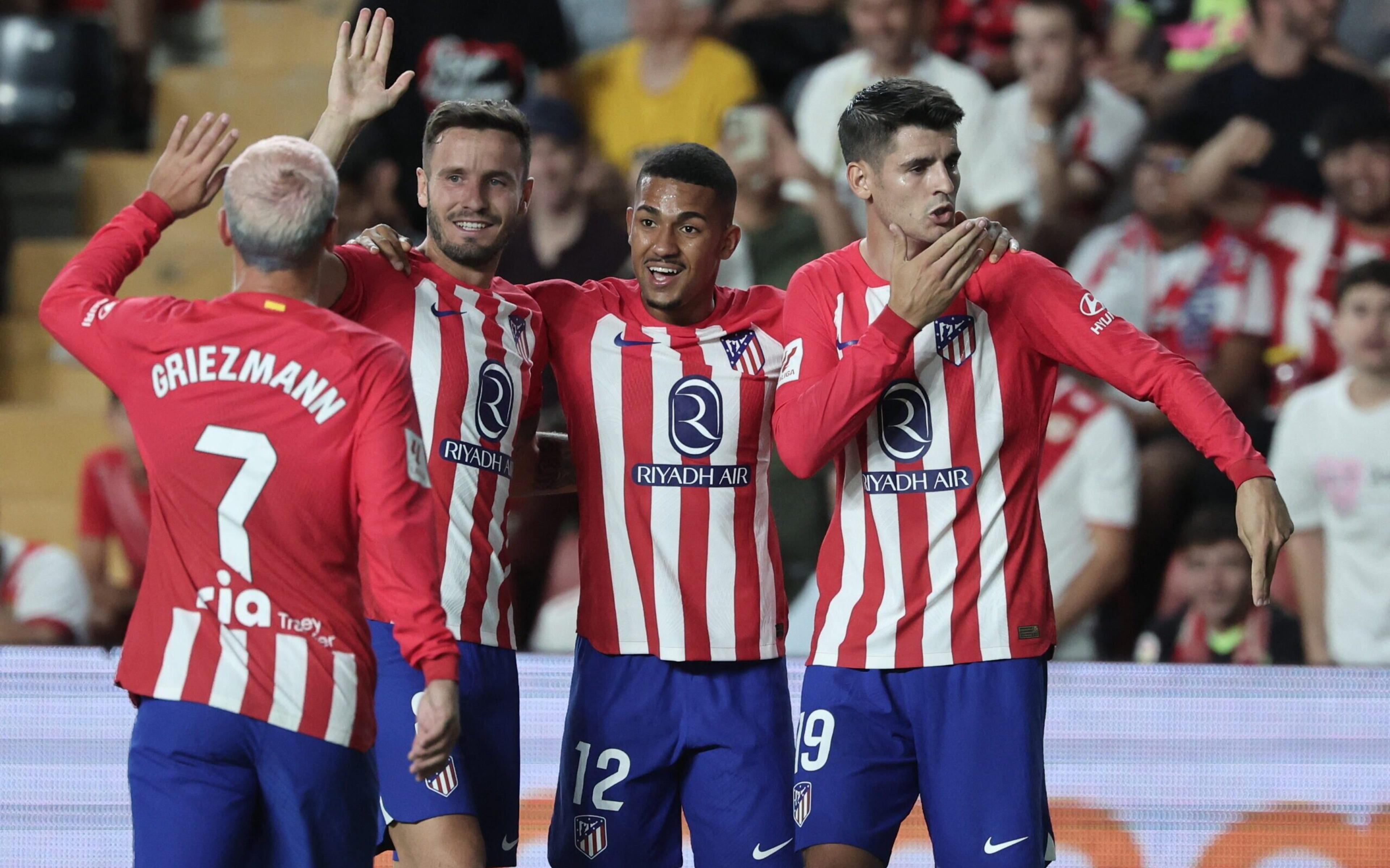 Atlético de Madrid dá show e goleia Rayo Vallecano fora de casa pela LaLiga