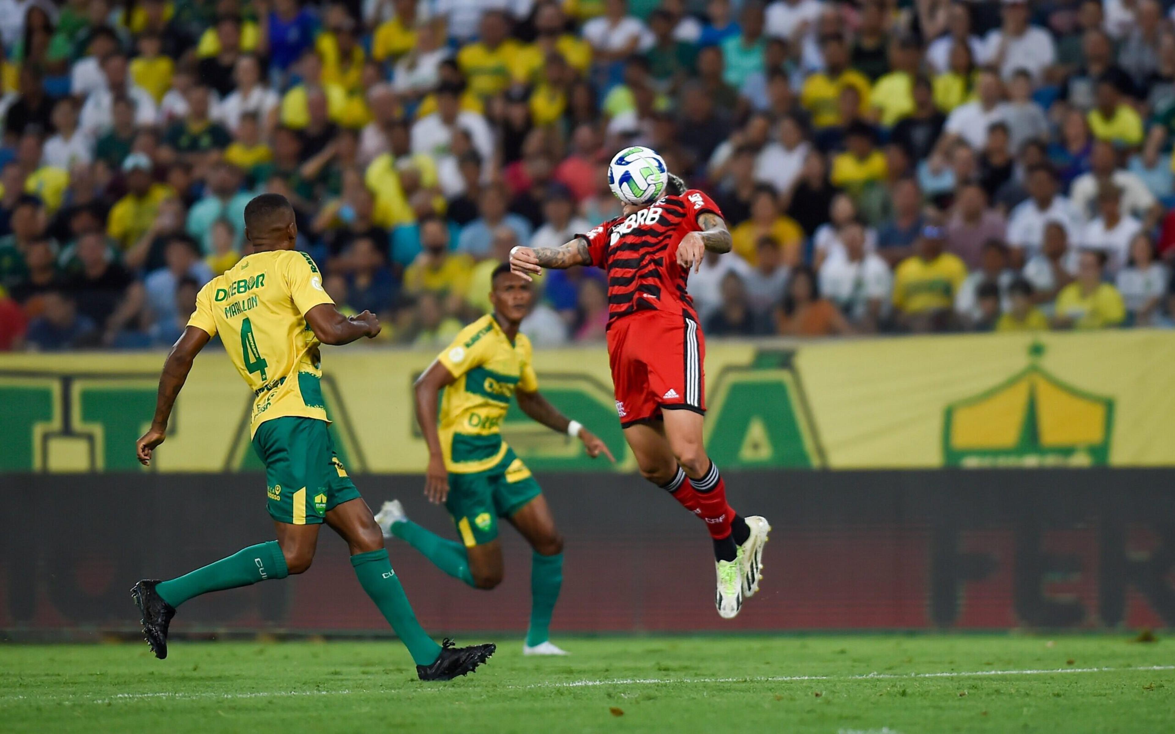 ATUAÇÕES: David Luiz leva a pior nota no Flamengo em derrota para o Cuiabá pelo Brasileirão