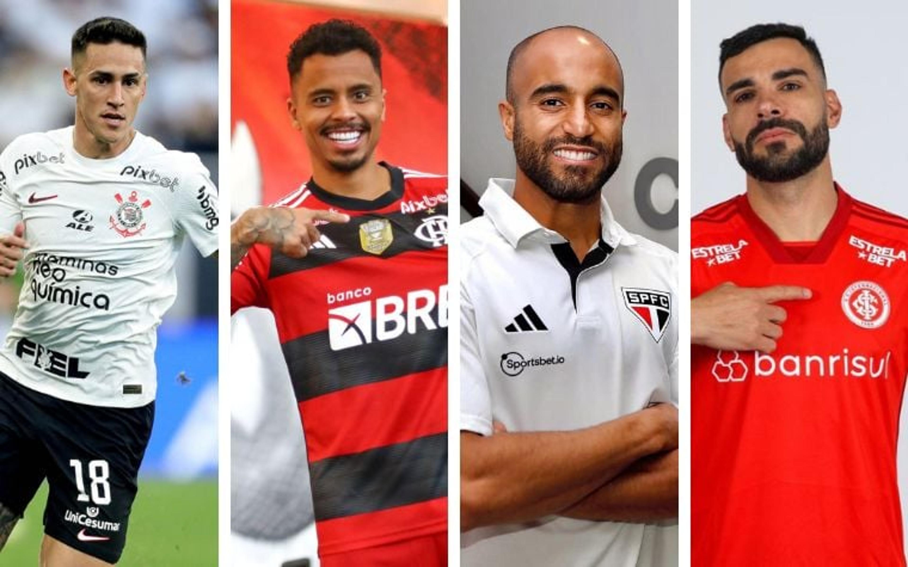 Fechou! Qual clube brasileiro fez as melhores contratações da última janela de transferência? Redação do Lance! opina