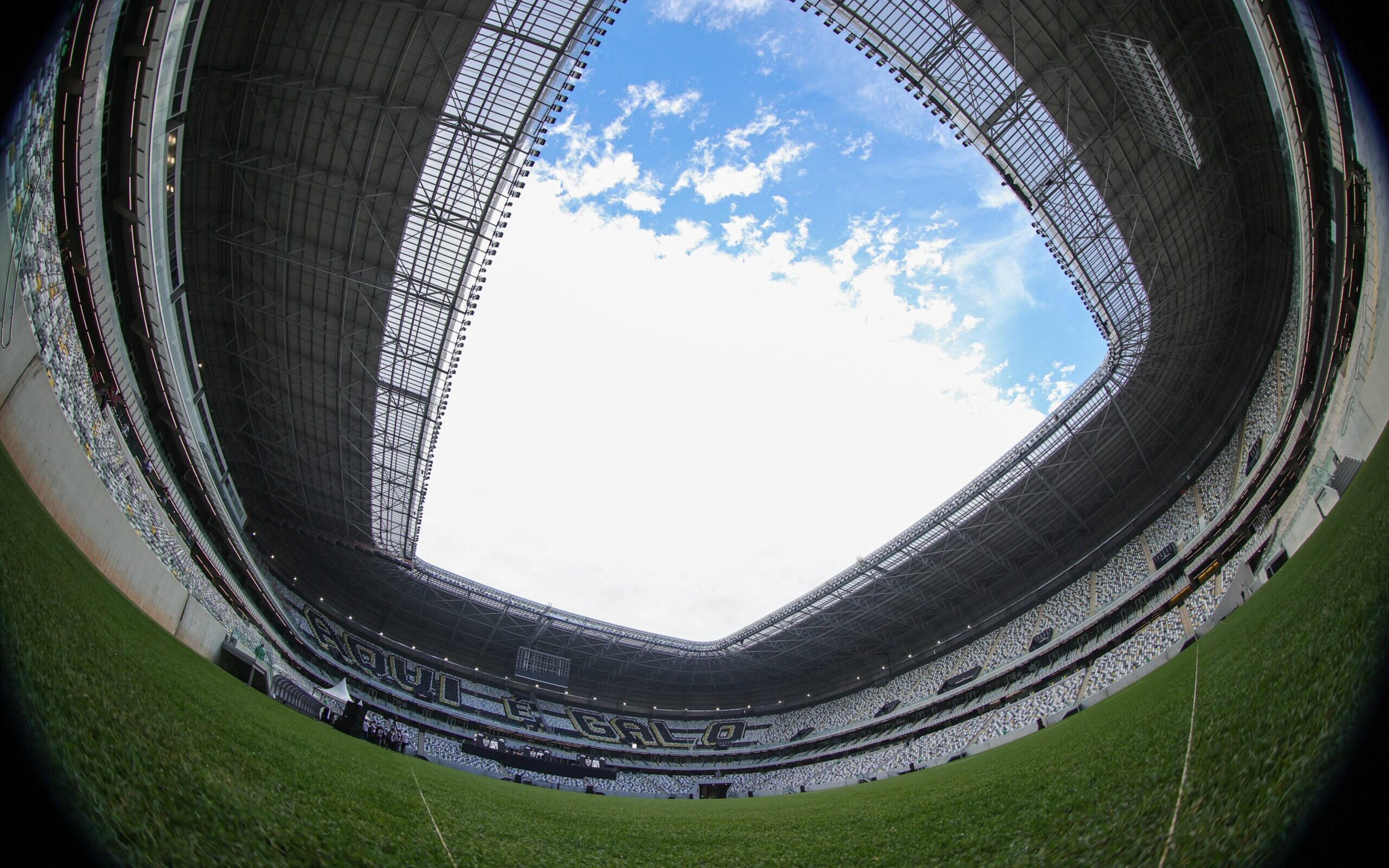 Arena MRV tem gramado sintético ou natural? Veja detalhes